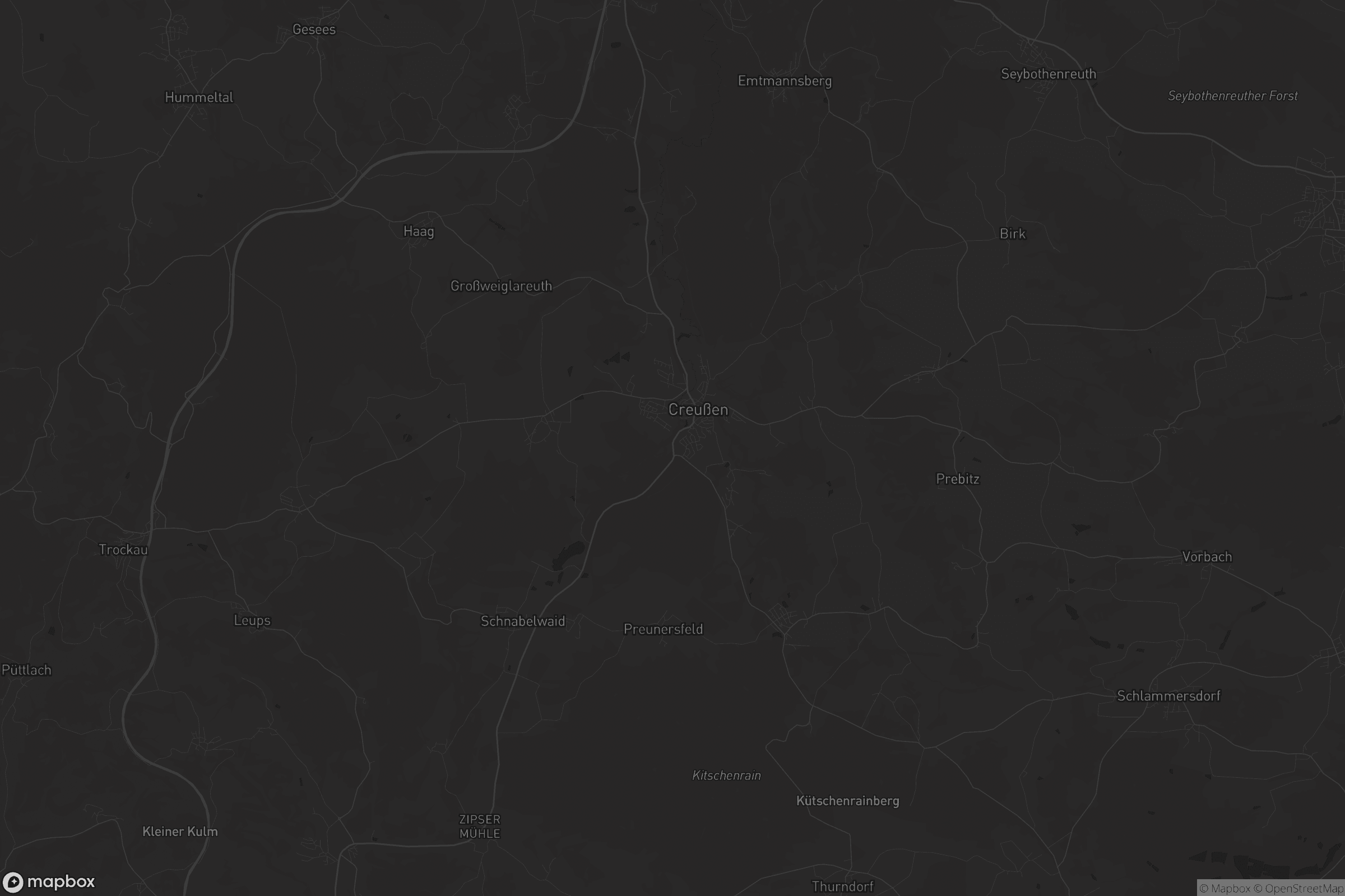 Karte von Creußen (VGem)