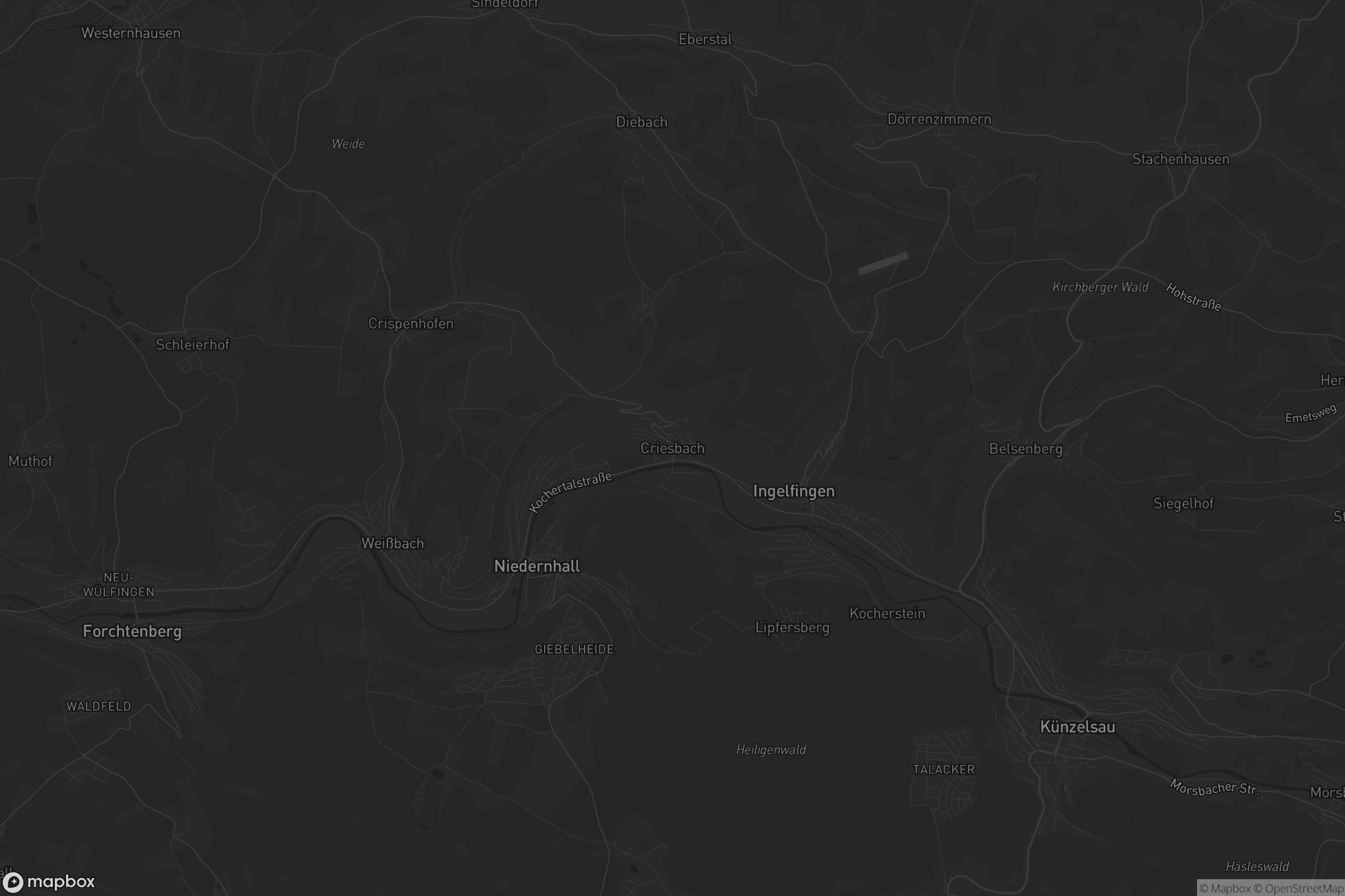 Karte von Criesbach