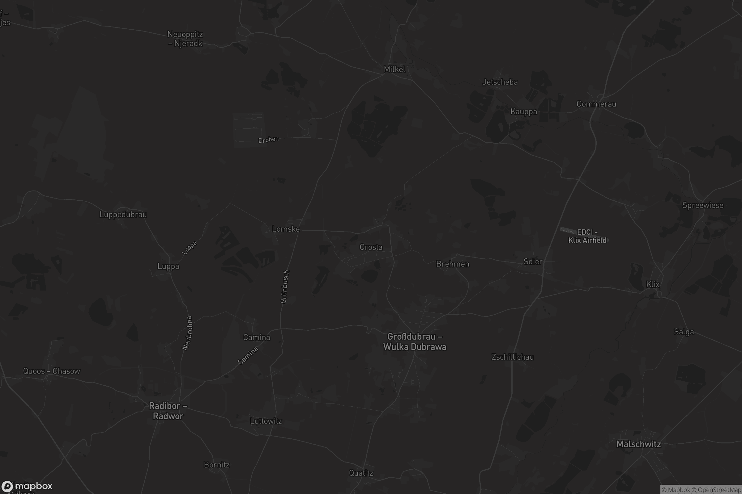 Karte von Crosta - Chróst