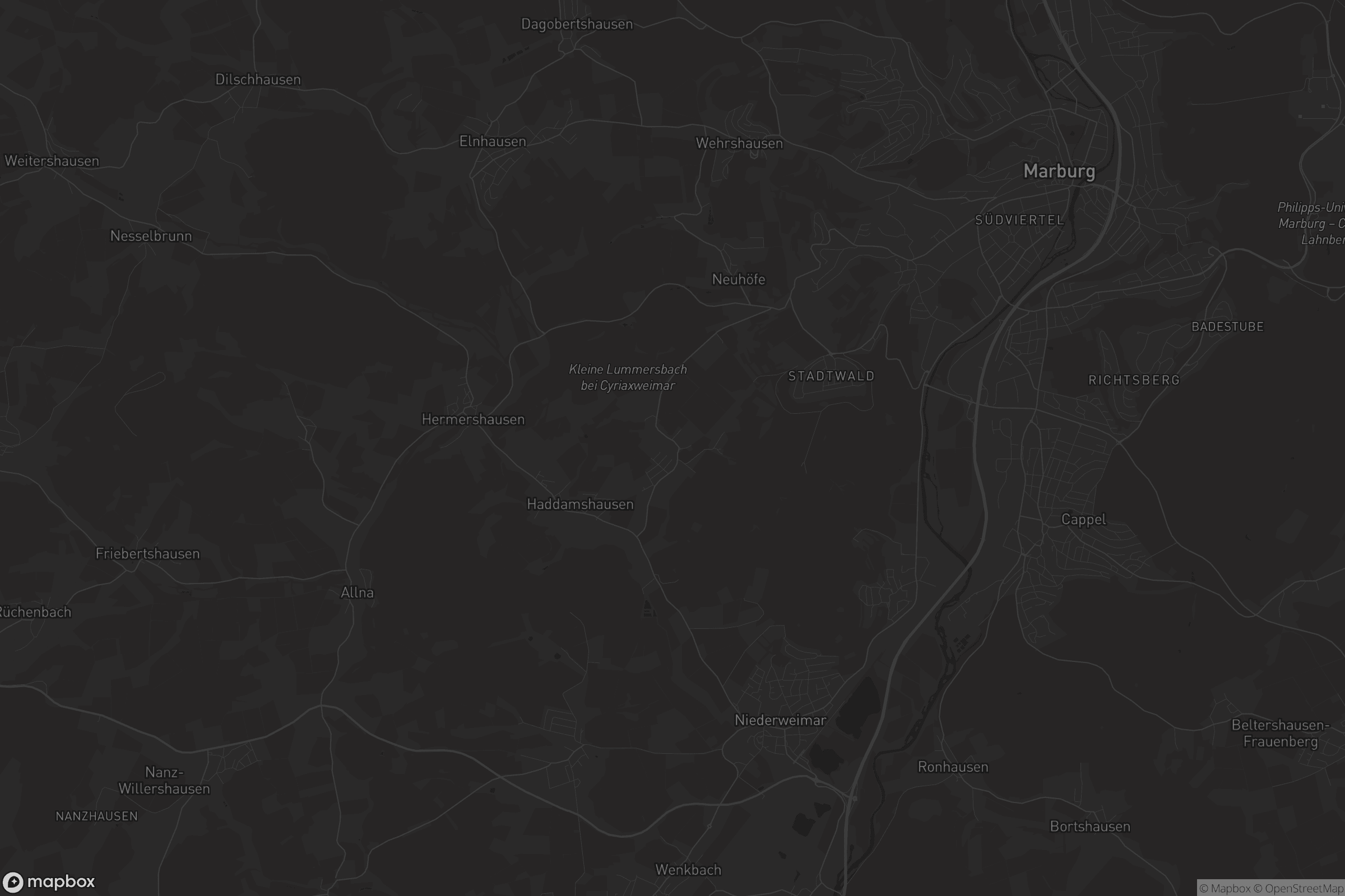 Karte von Cyriaxweimar