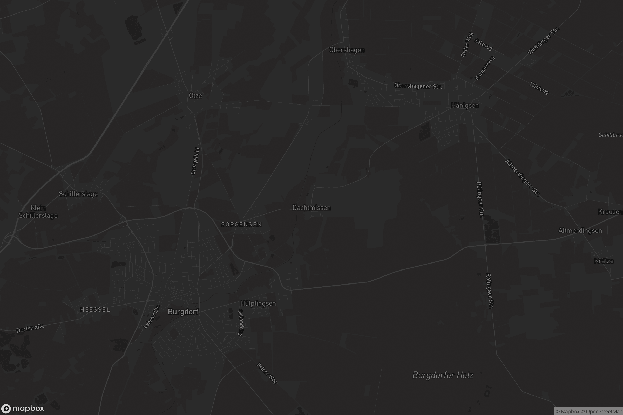 Karte von Dachtmissen