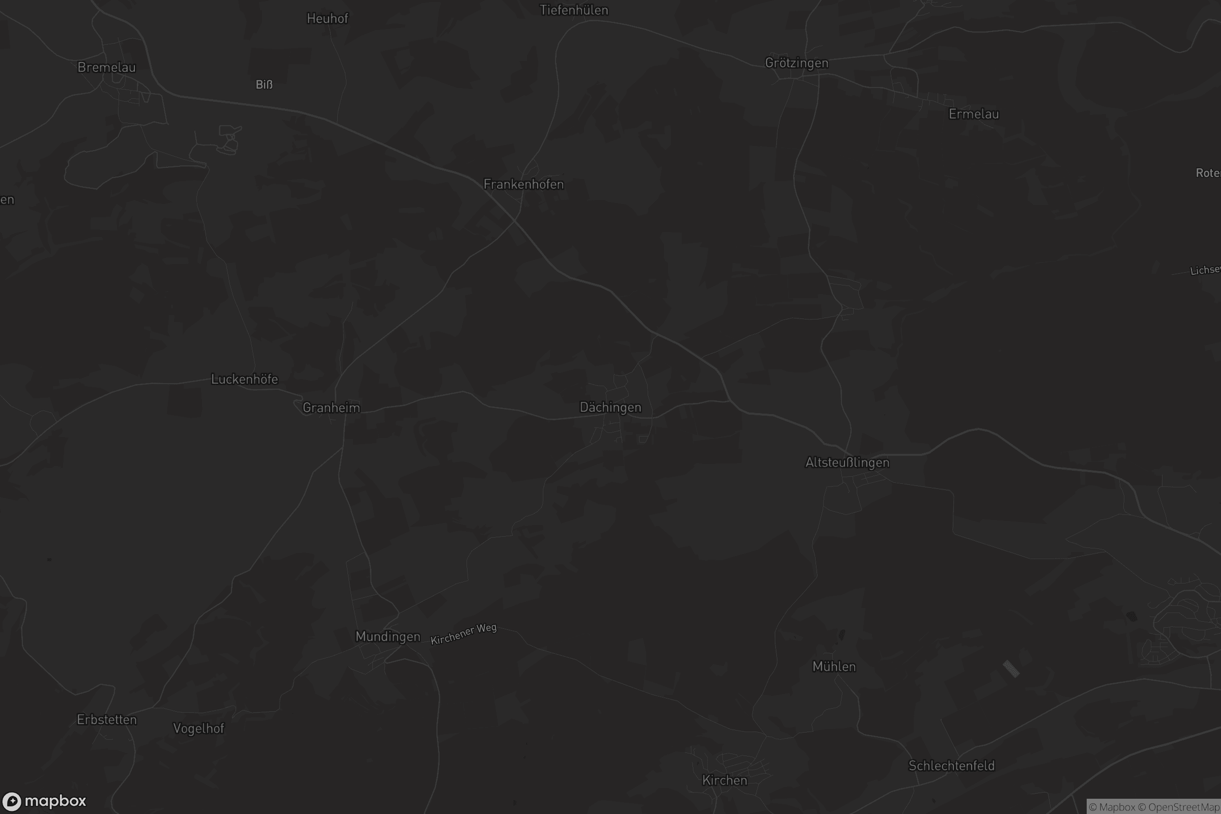 Karte von Dächingen