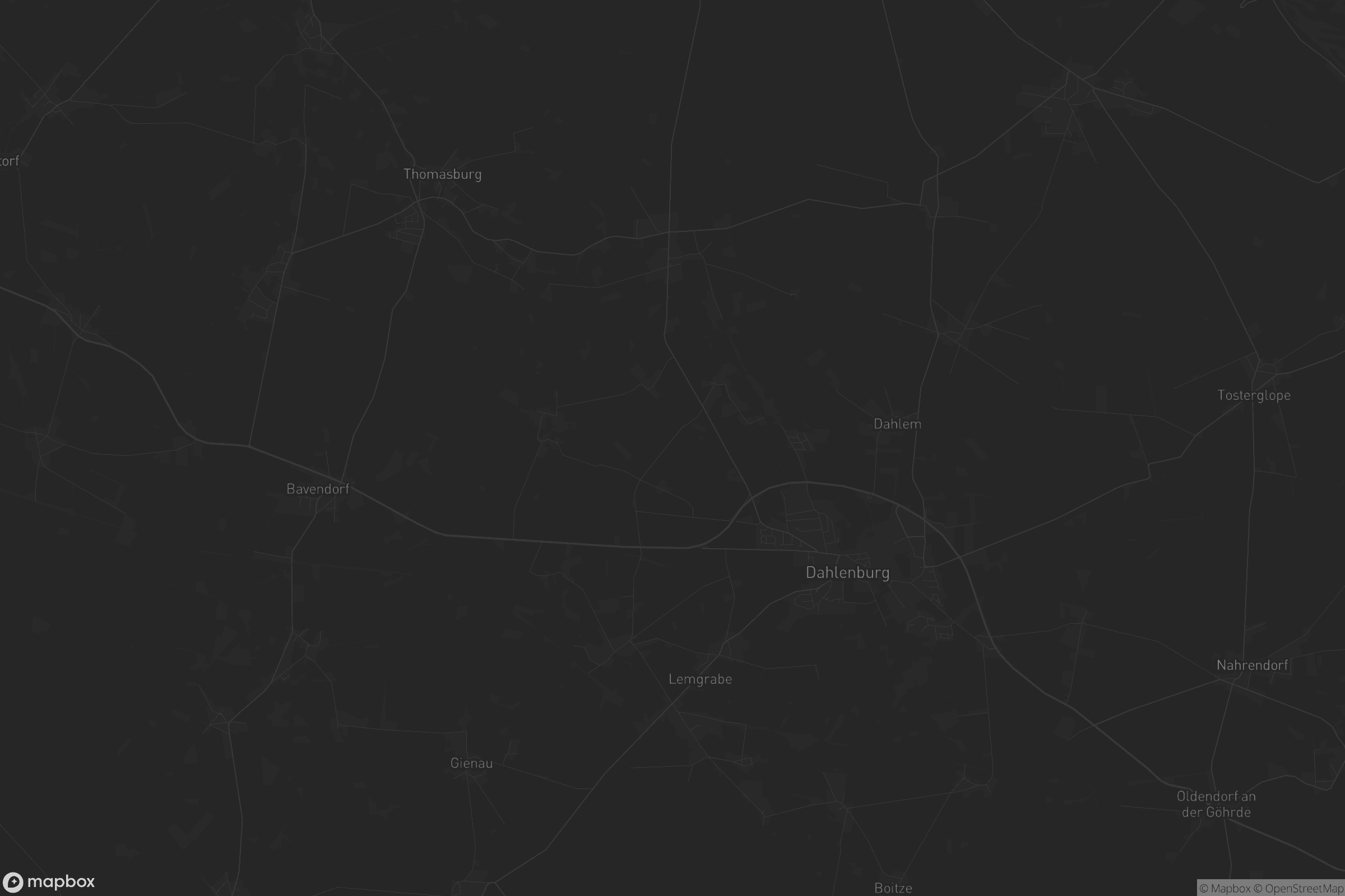 Karte von Dahlenburg