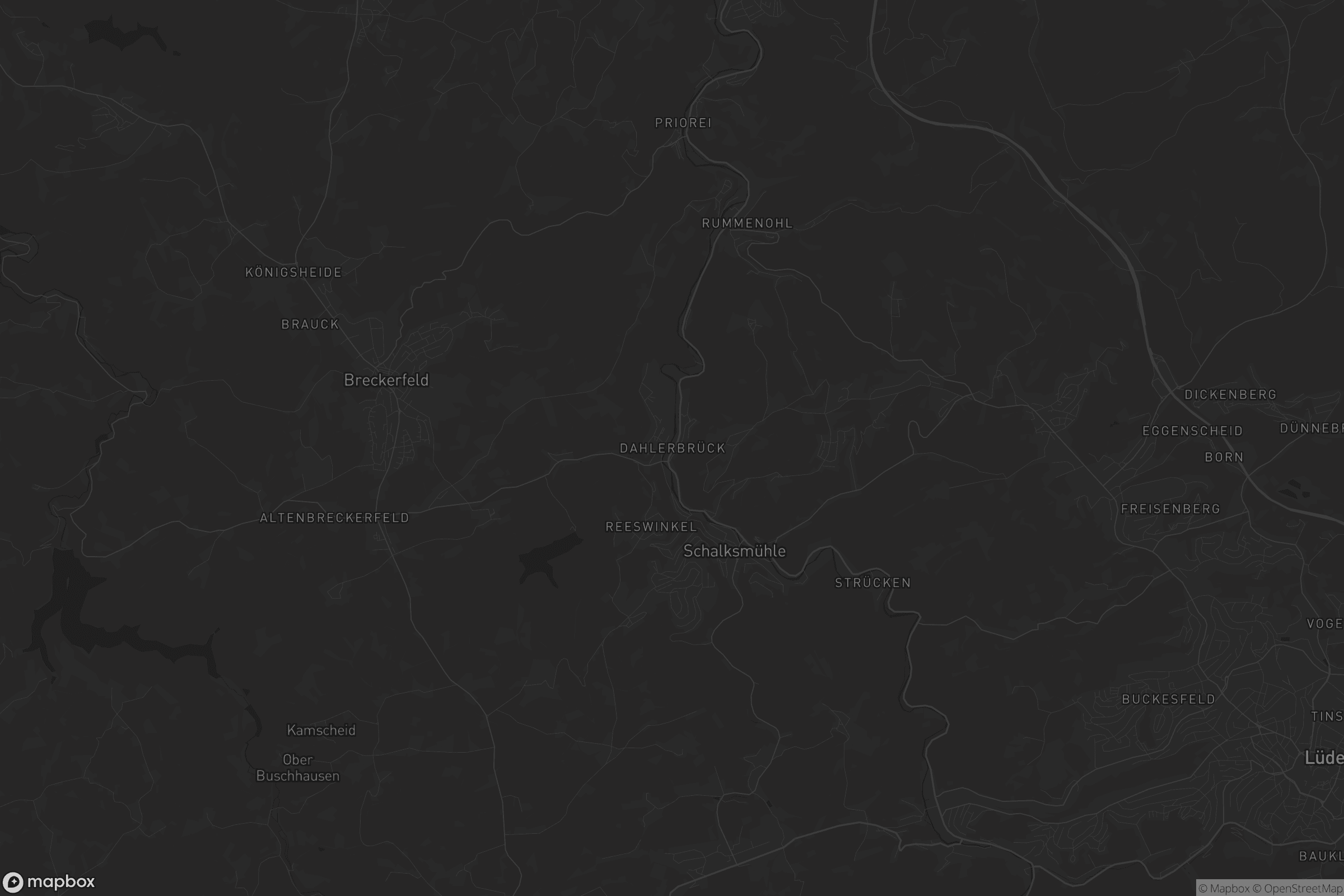 Karte von Dahlerbrück