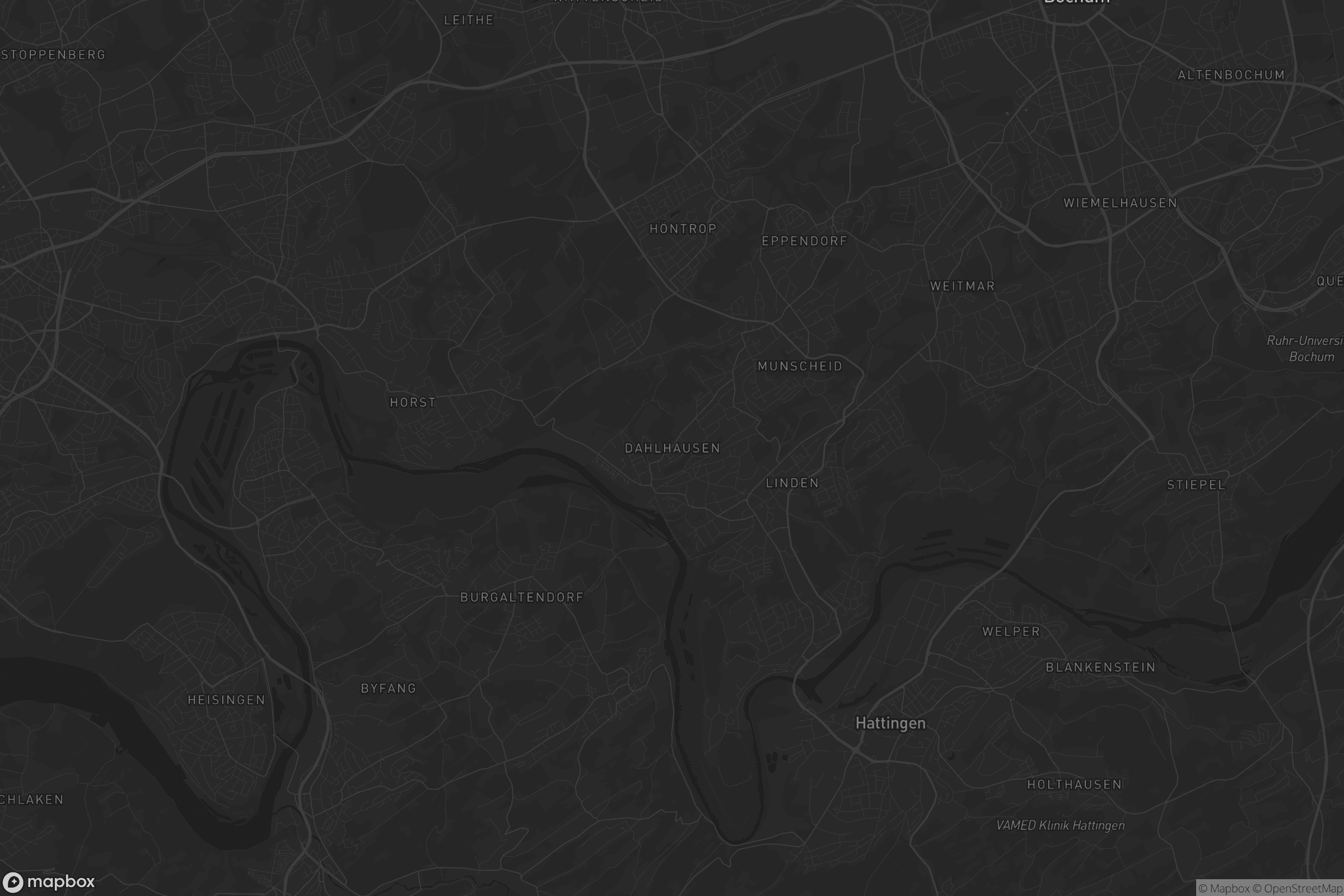 Karte von Dahlhausen