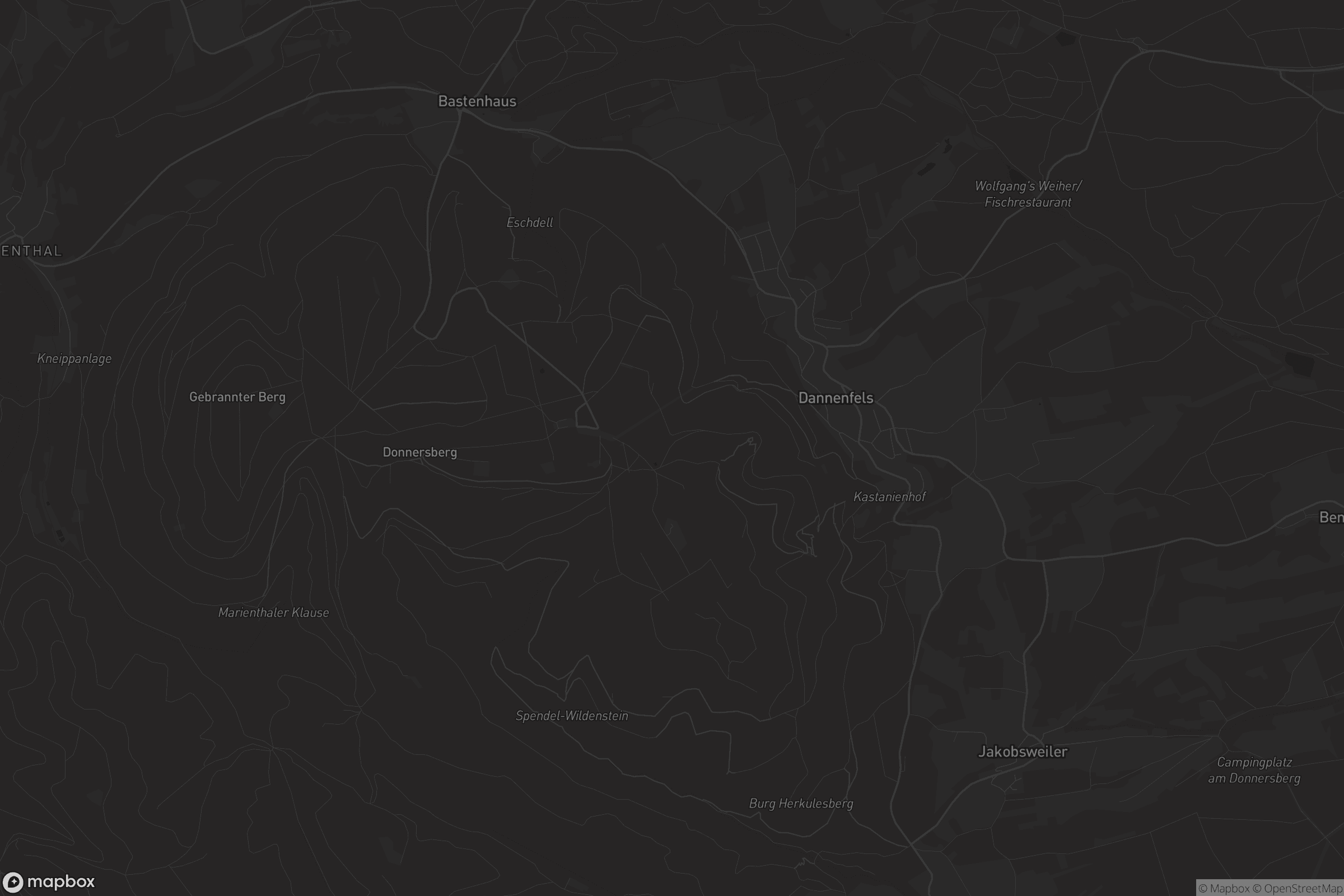 Karte von Dannenfels