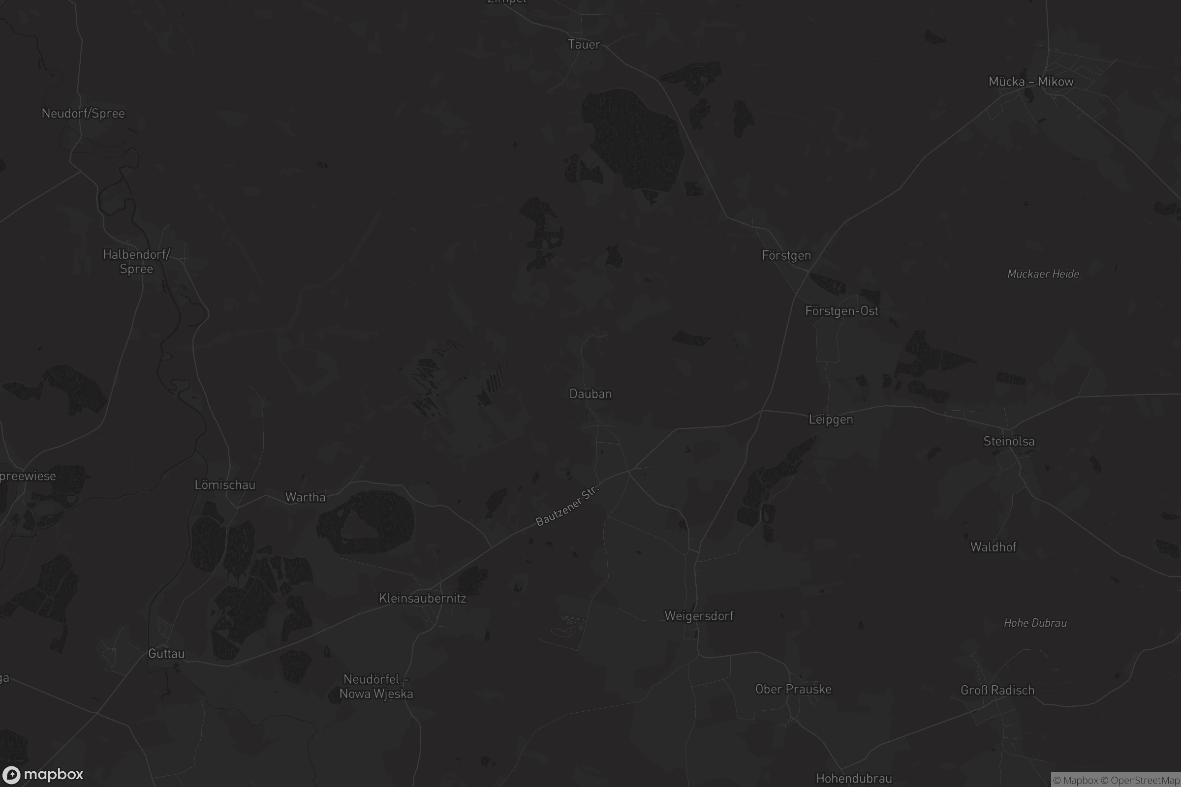 Karte von Dauban - Dubo