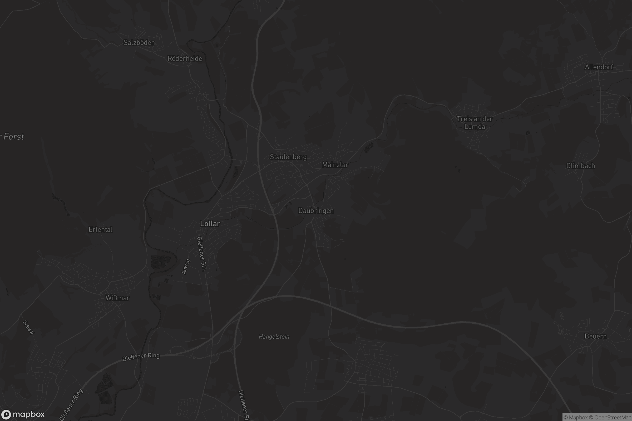 Karte von Daubringen