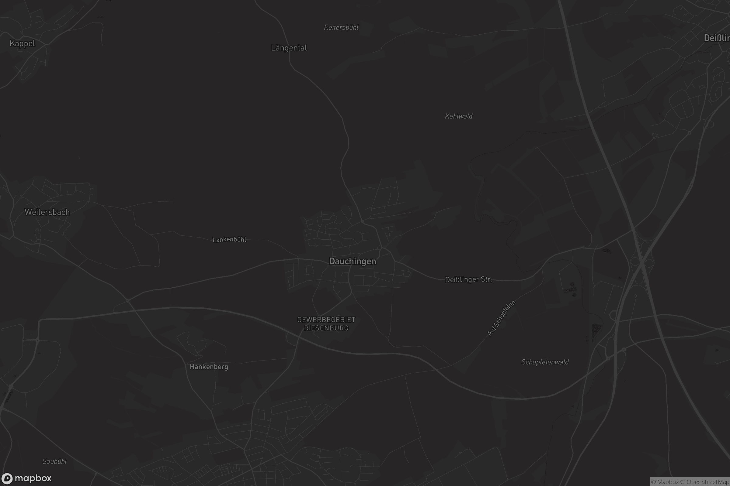 Karte von Dauchingen