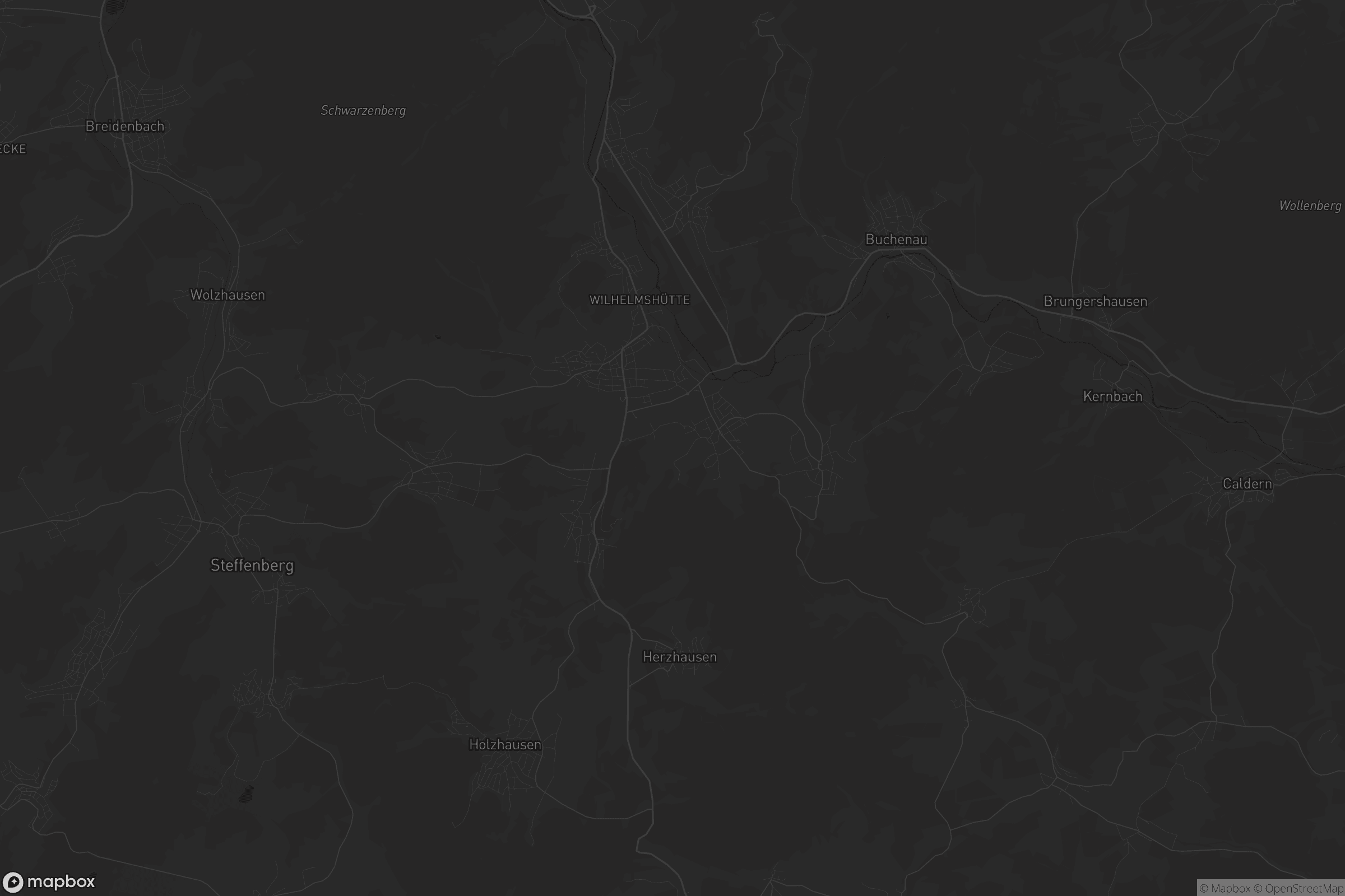 Karte von Dautphetal