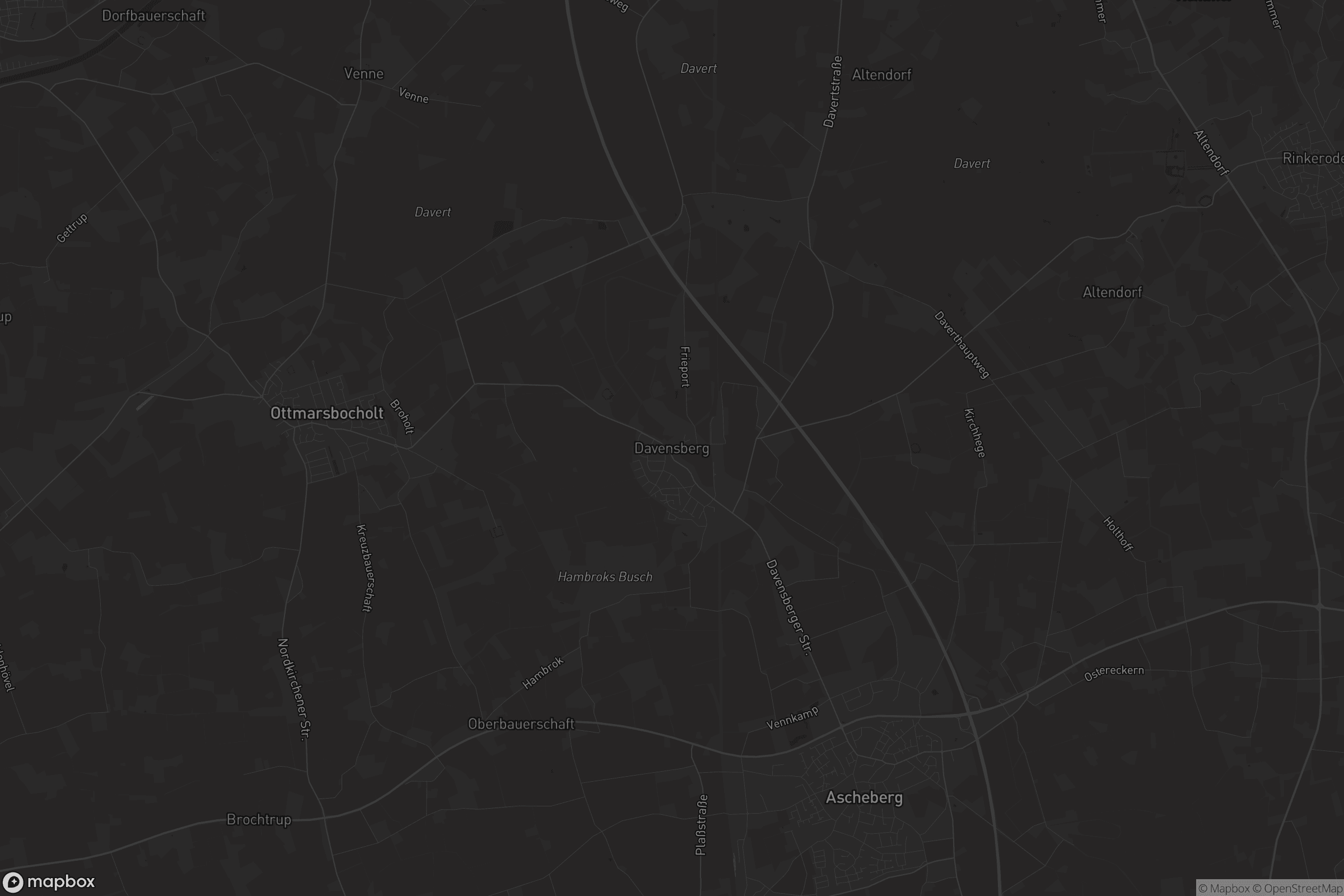 Karte von Davensberg