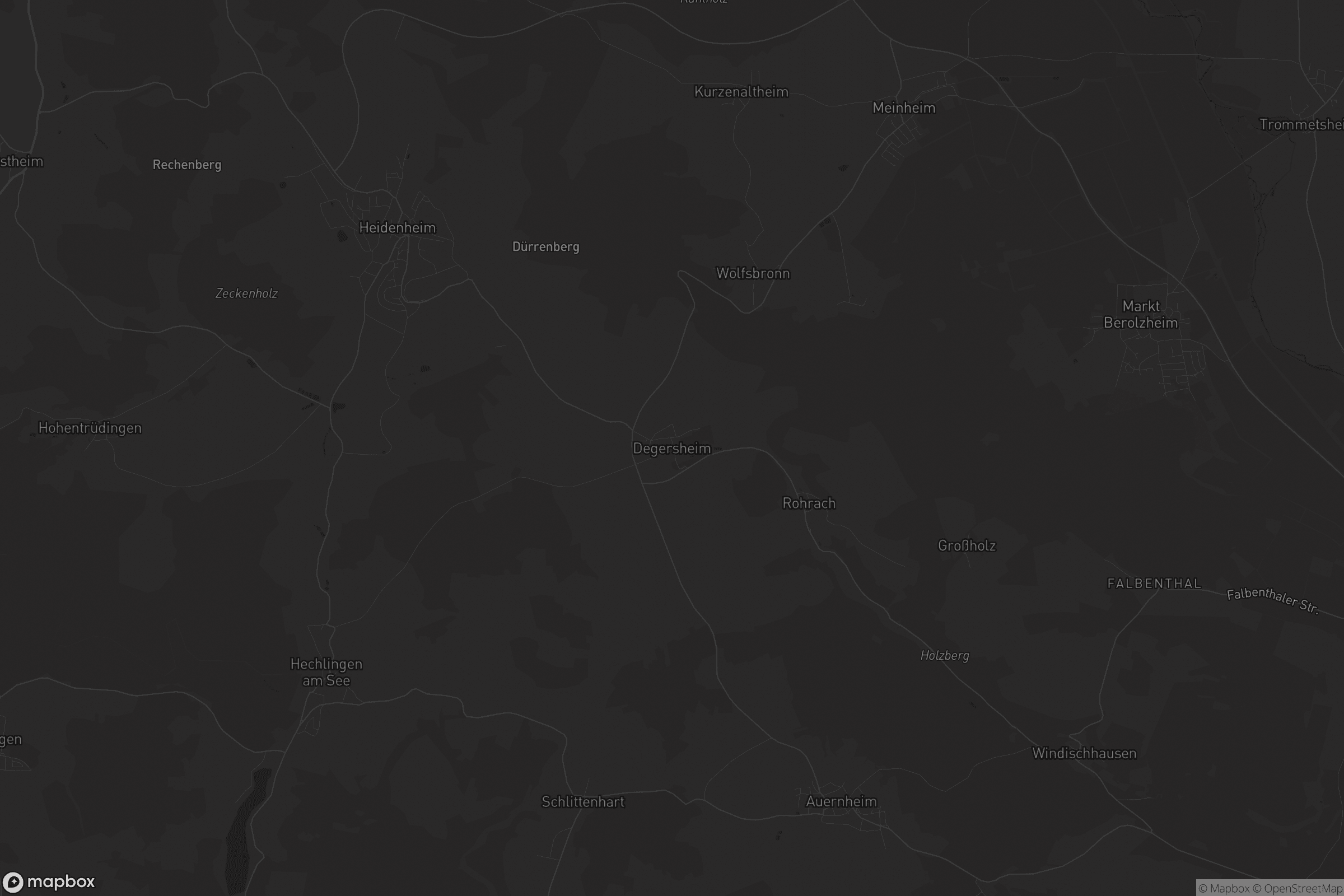 Karte von Degersheim