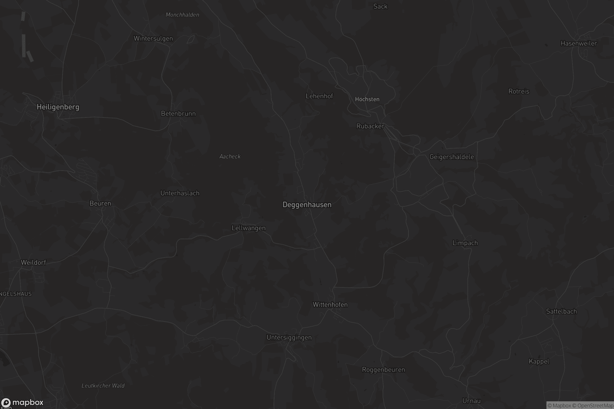 Karte von Deggenhausen