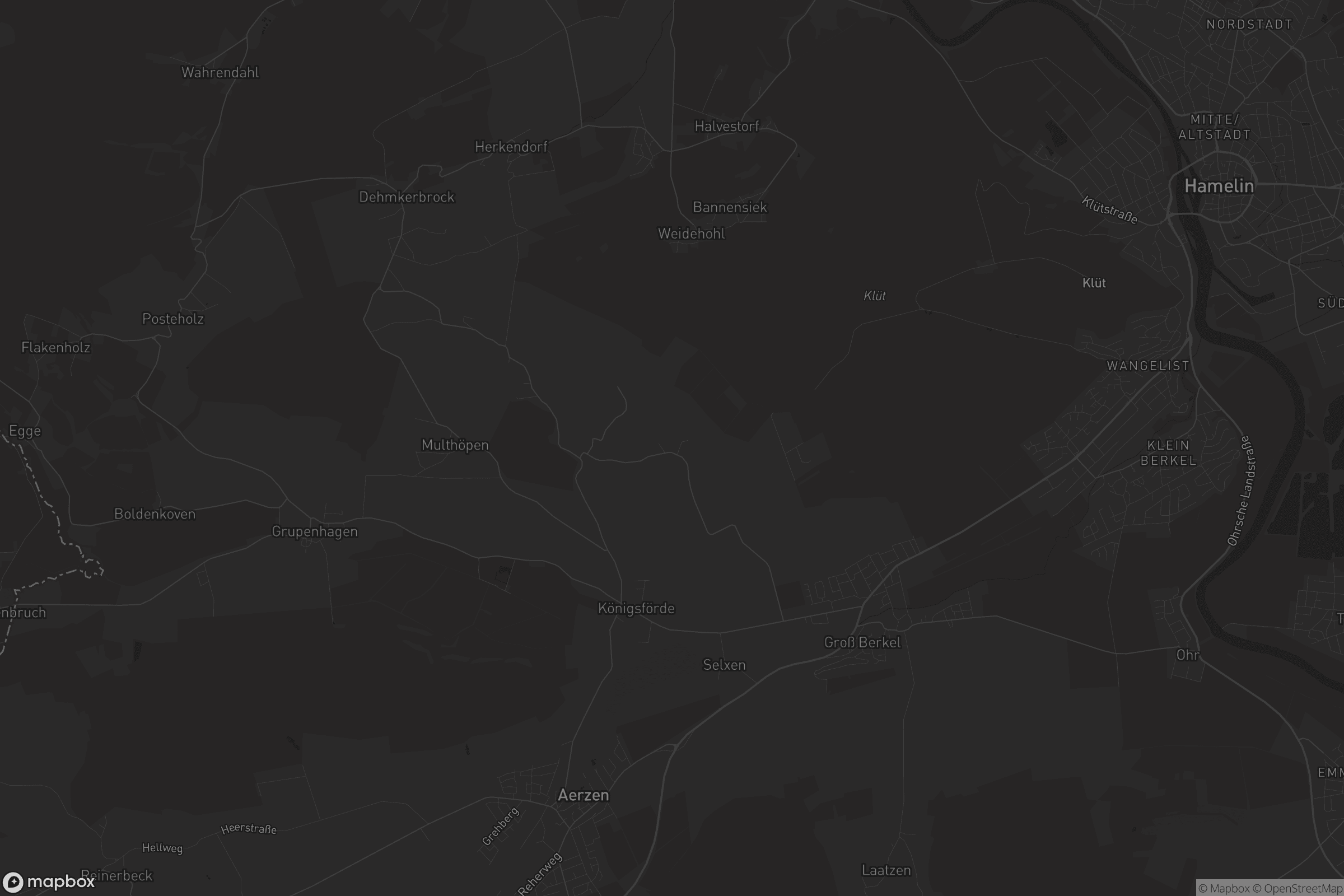 Karte von Dehrenberg