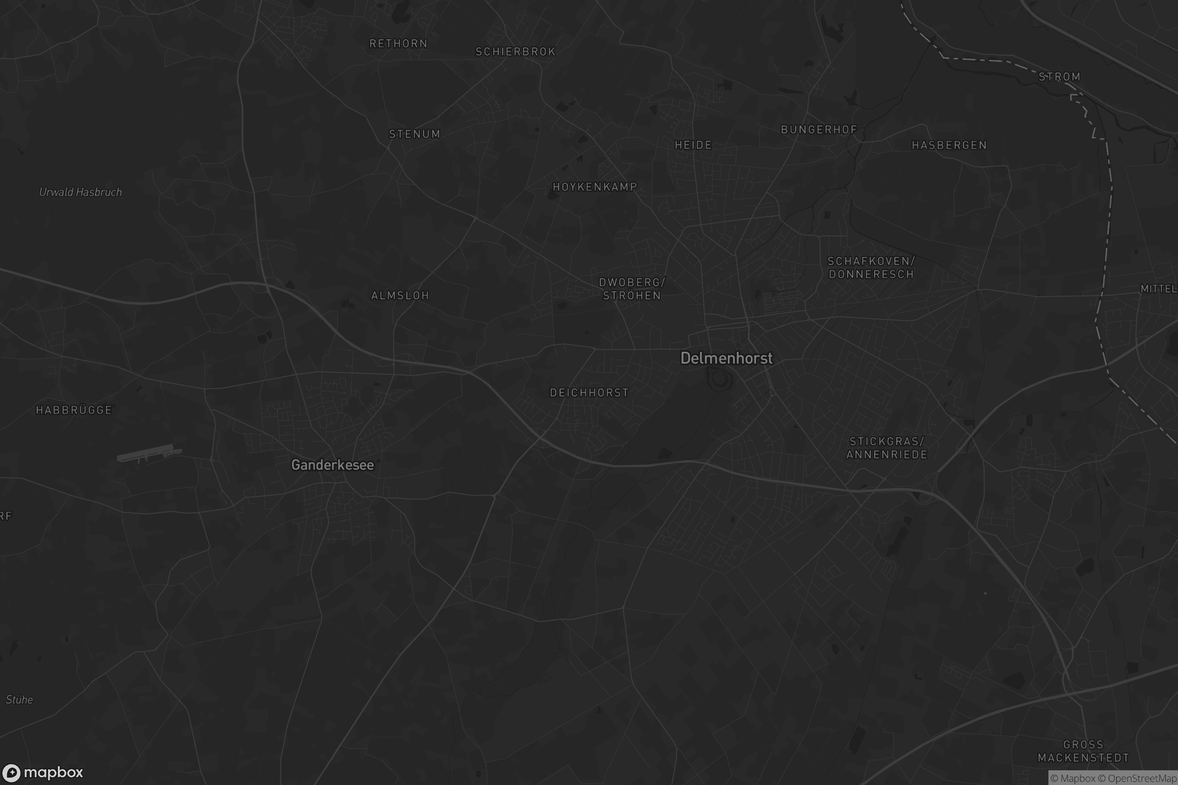 Karte von Deichhorst