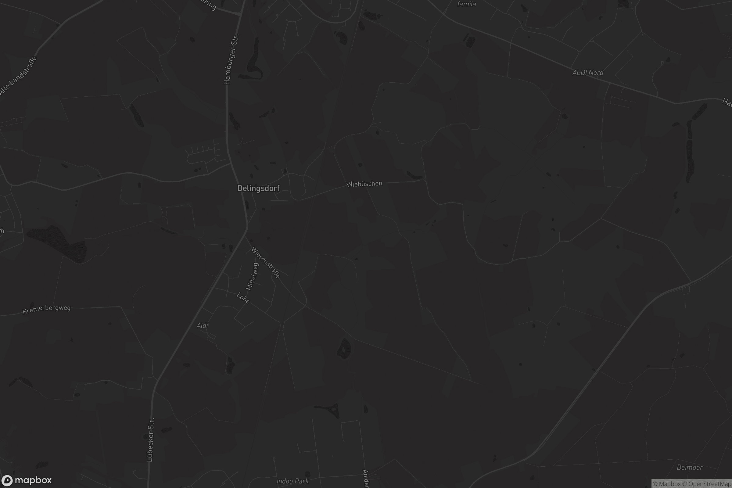 Karte von Delingsdorf