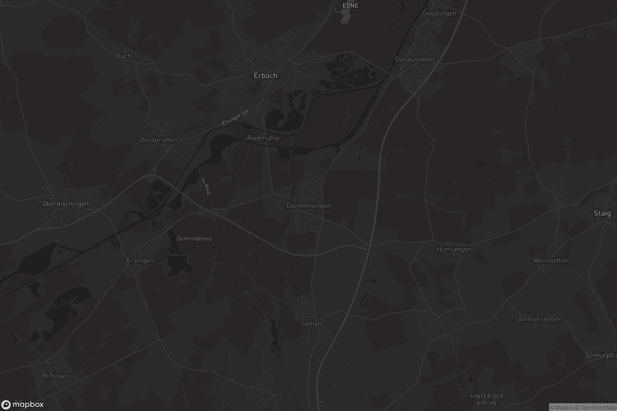 Karte von Dellmensingen