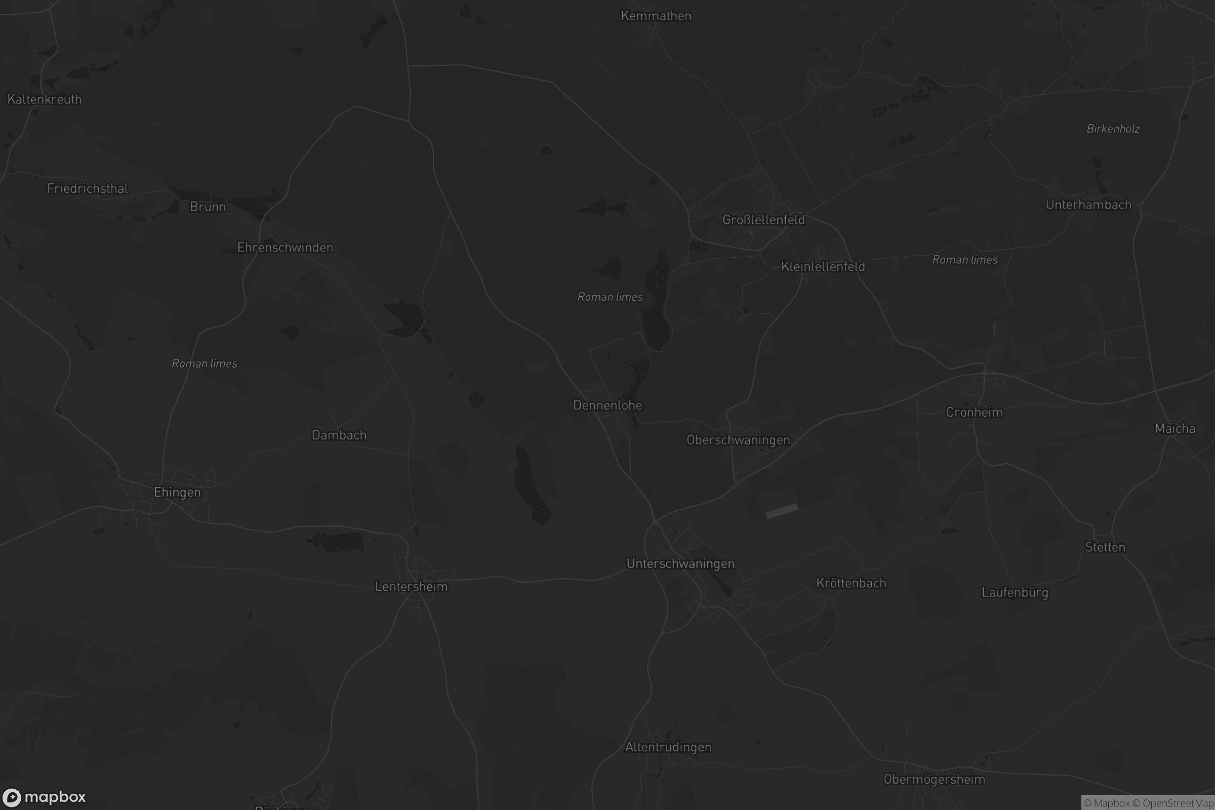 Karte von Dennenlohe