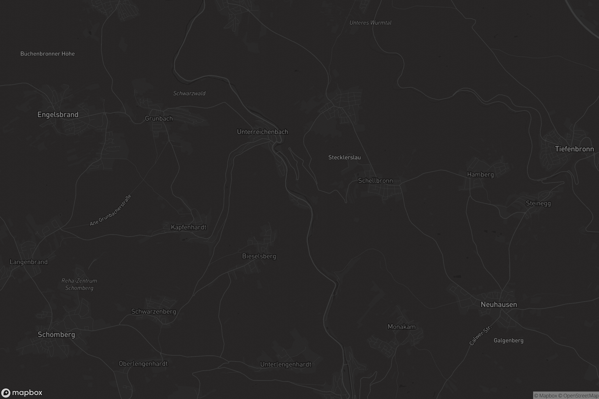 Karte von Dennjächt