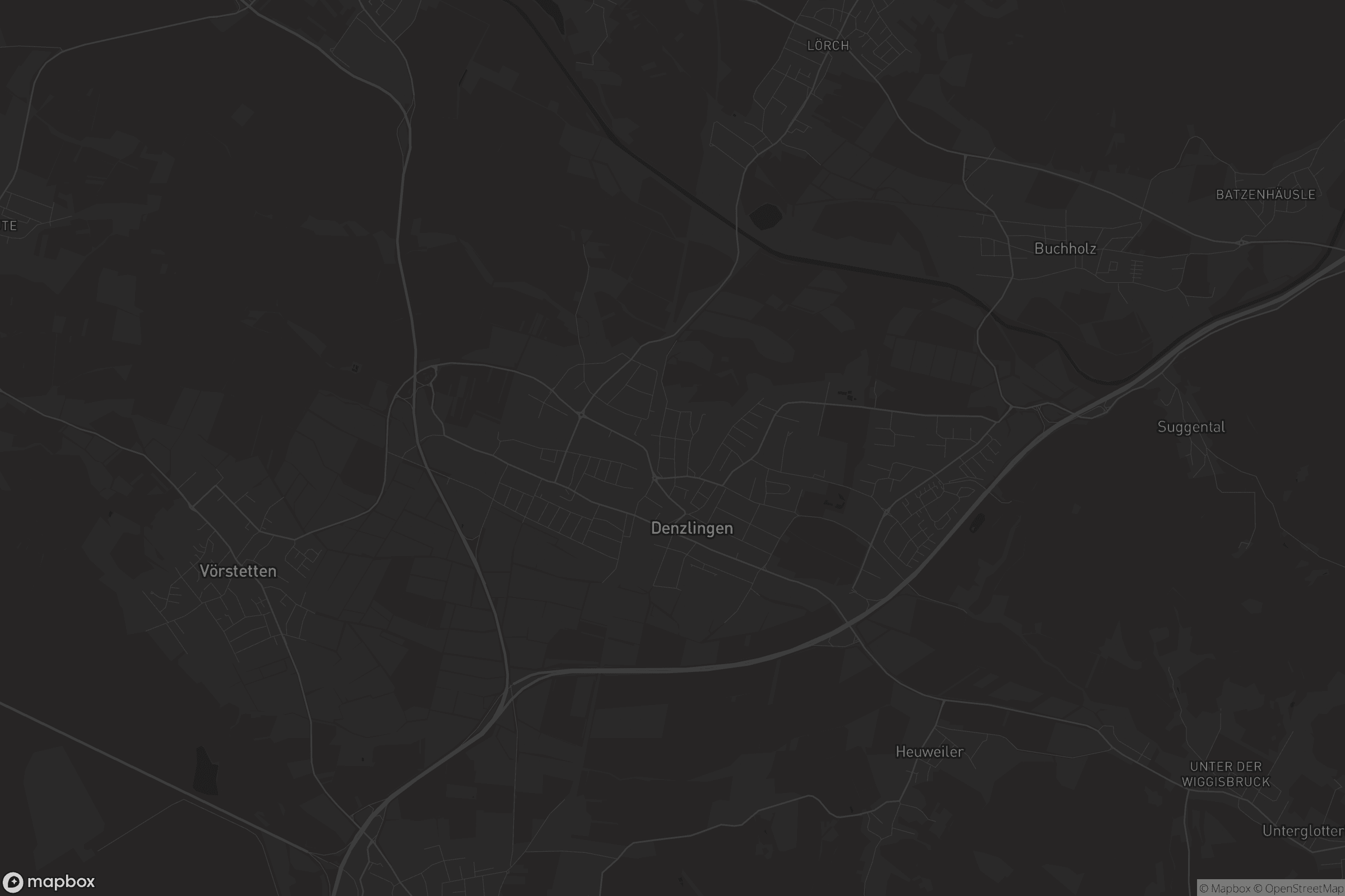 Karte von Denzlingen