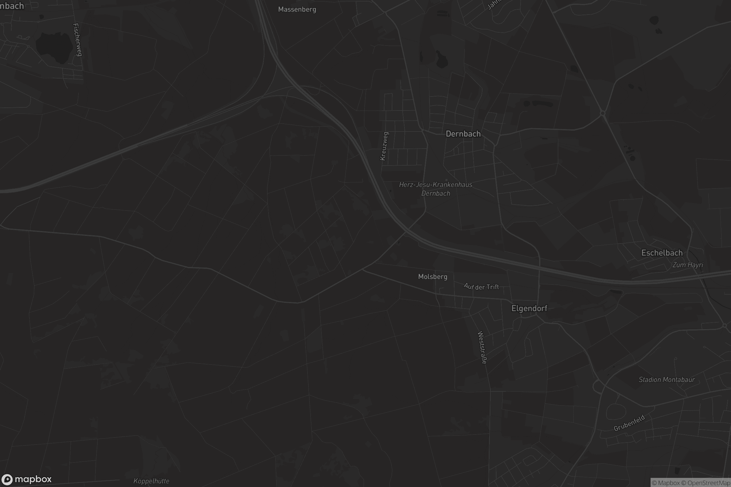 Karte von Dernbach (Westerwald)