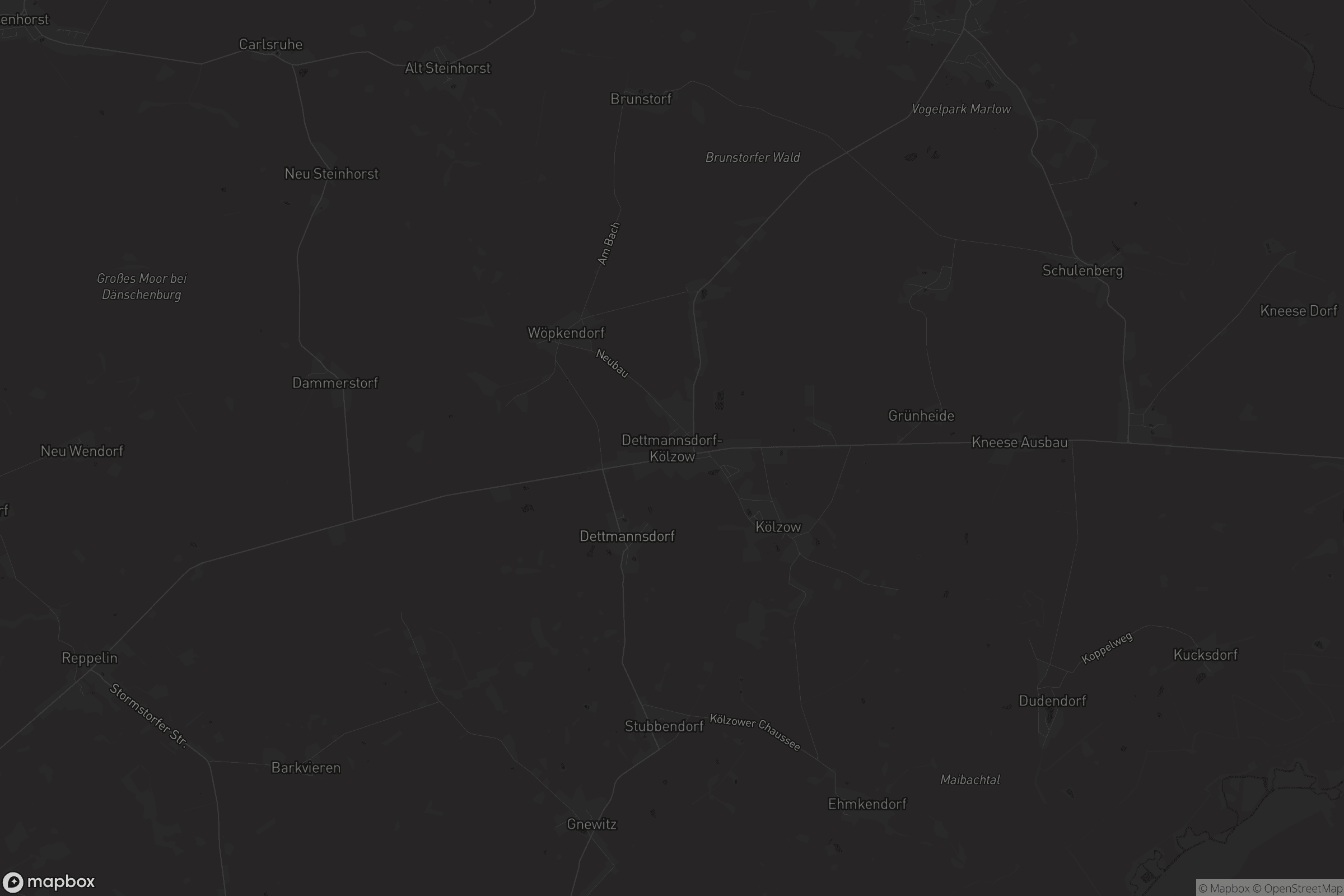 Karte von Dettmannsdorf-Kölzow