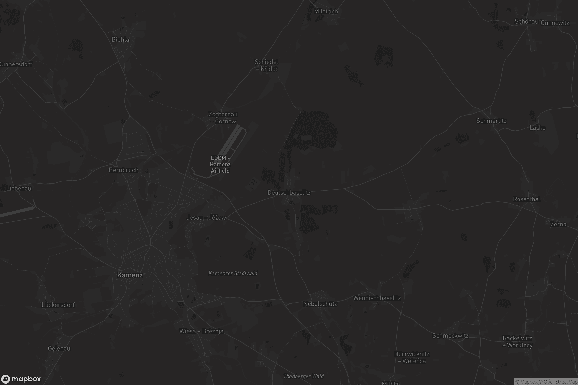 Karte von Deutschbaselitz - Němske Pazlicy