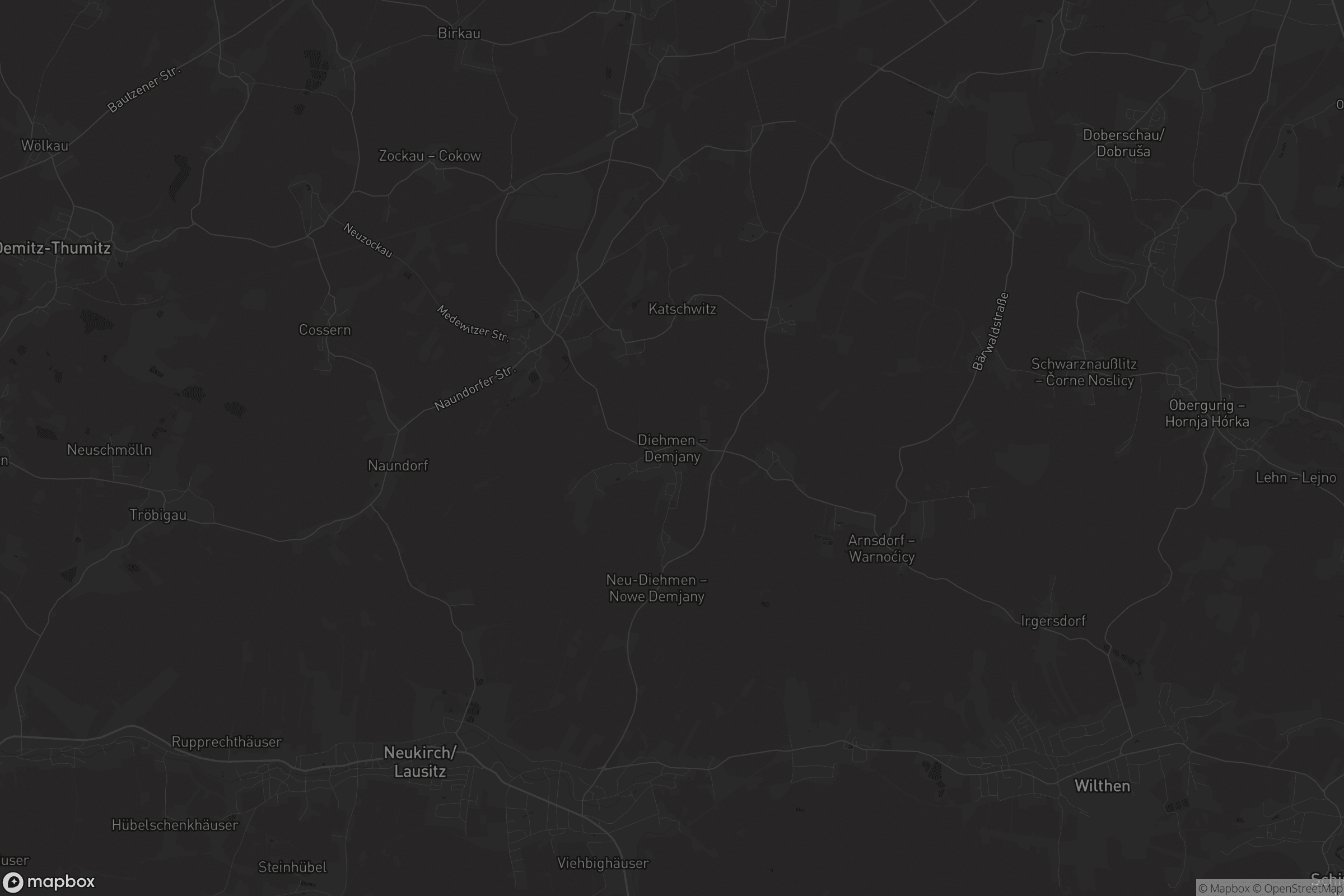 Karte von Diehmen - Demjany