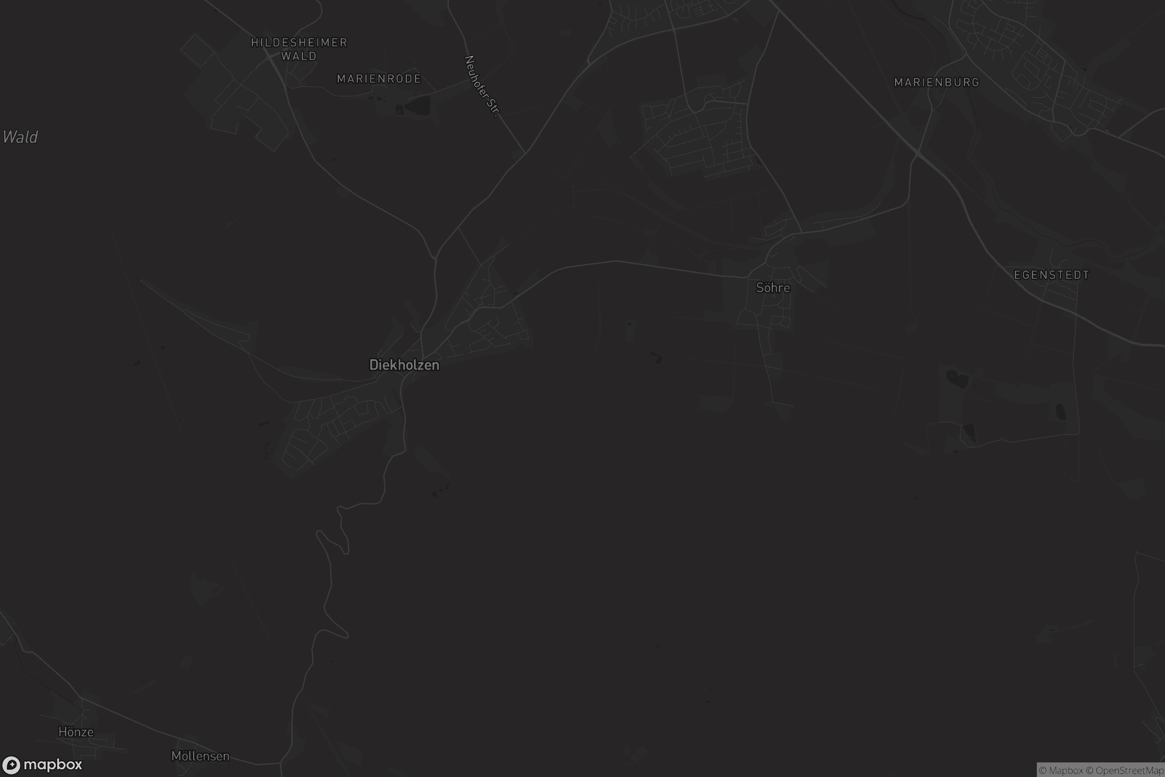 Karte von Diekholzen