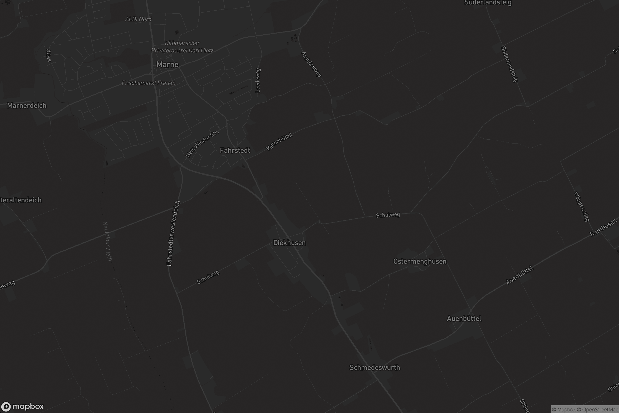 Karte von Diekhusen-Fahrstedt