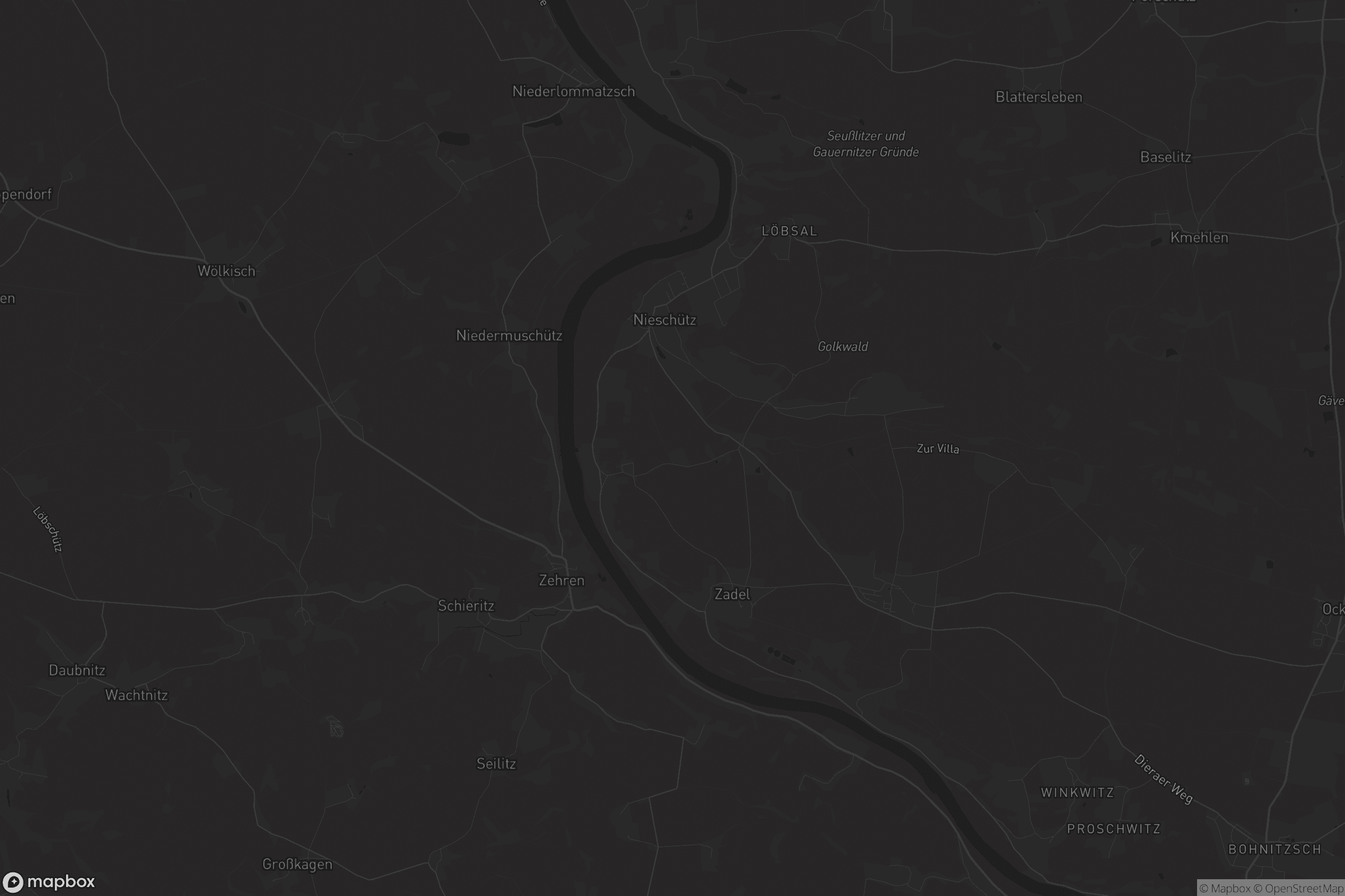 Karte von Diera-Zehren