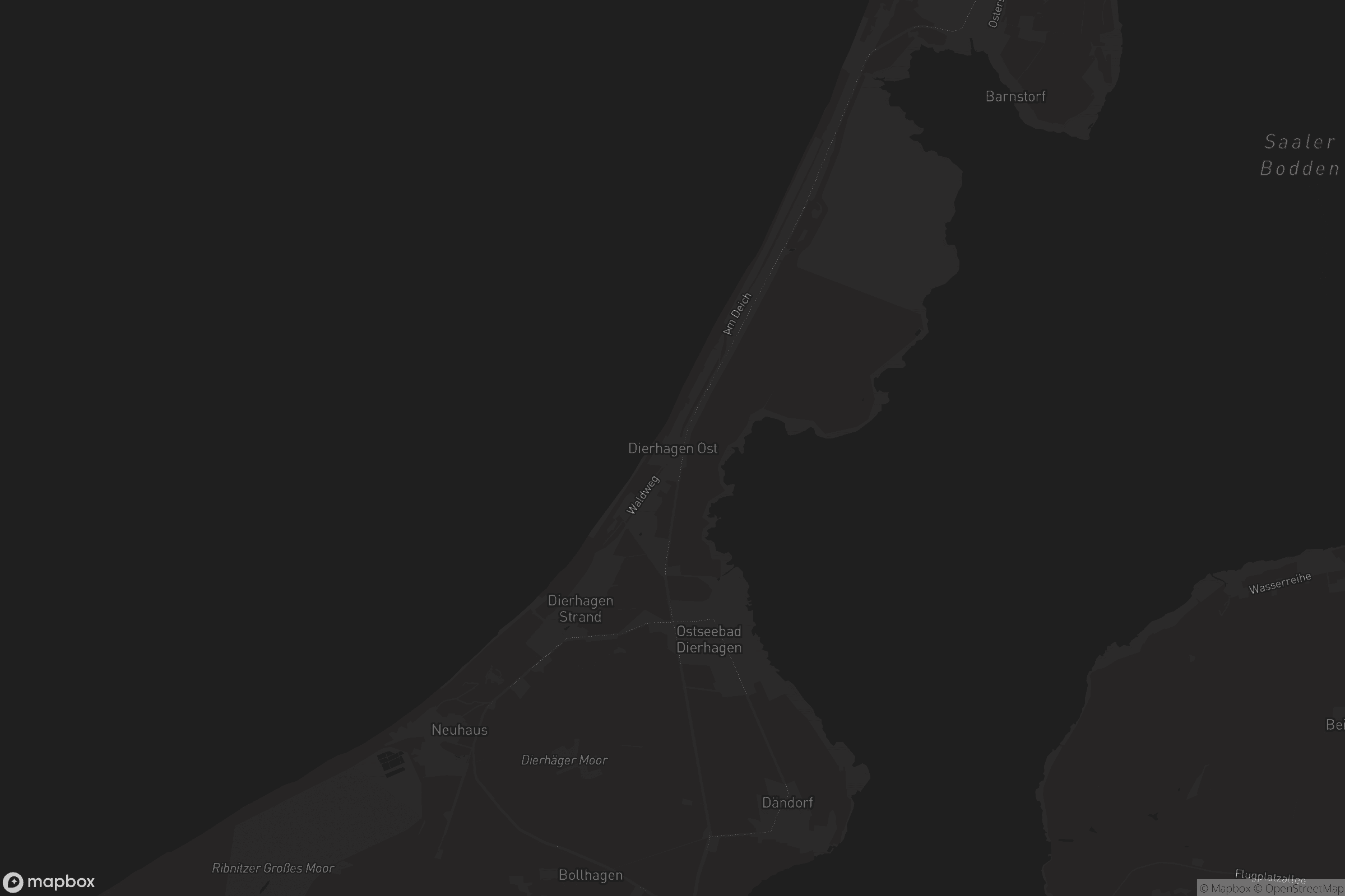 Karte von Dierhagen Ost