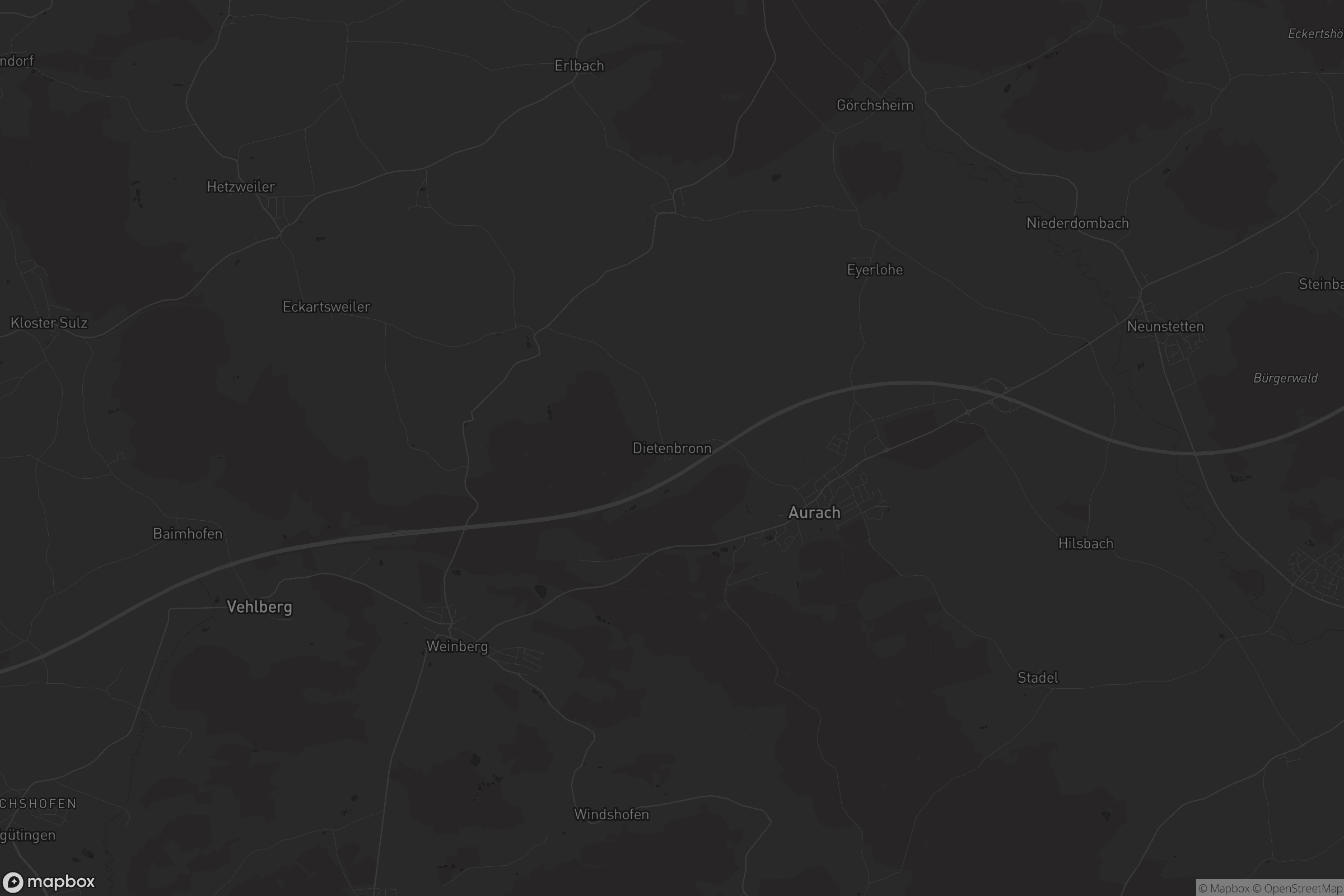 Karte von Dietenbronn