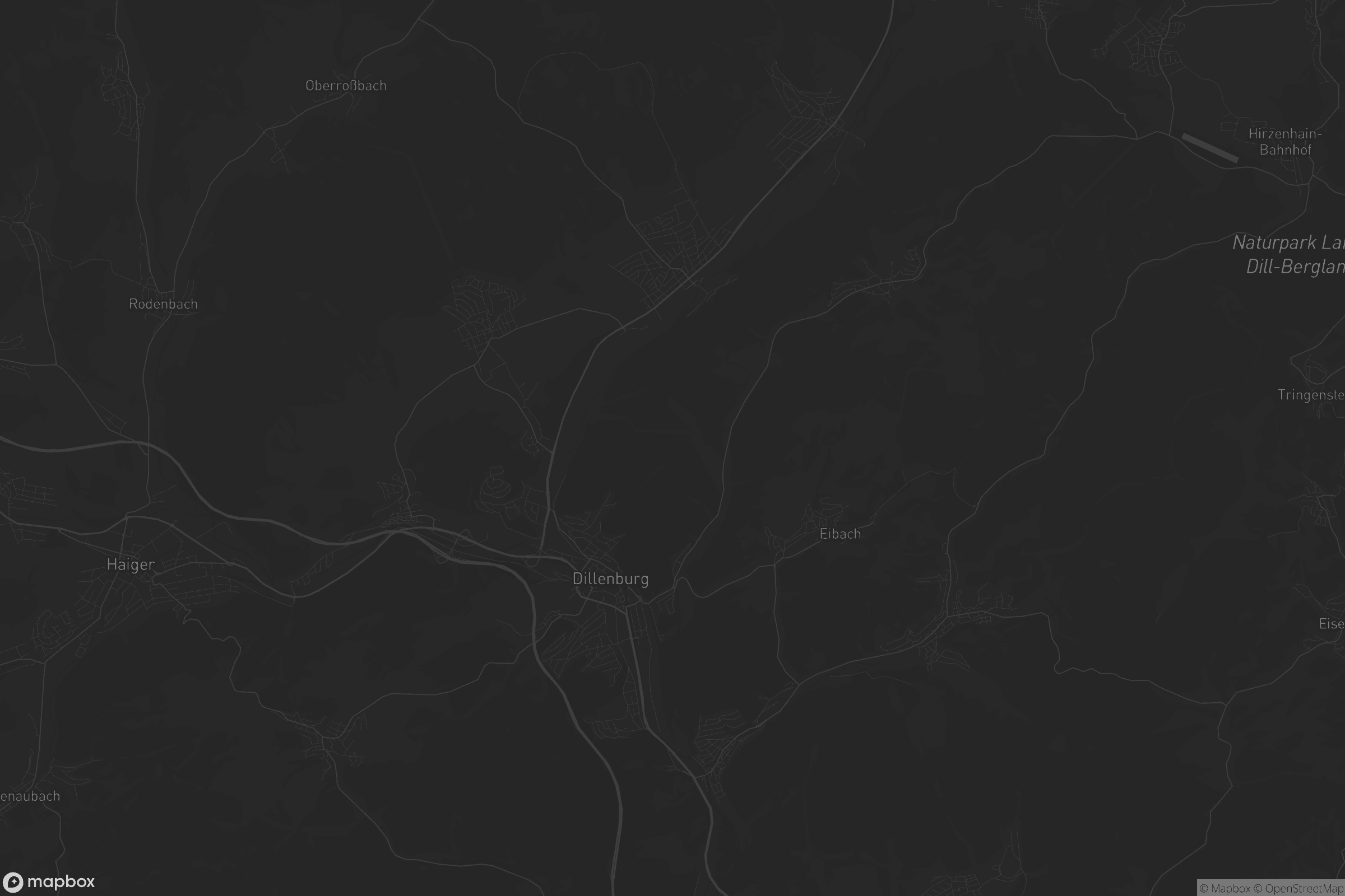 Karte von Dillenburg