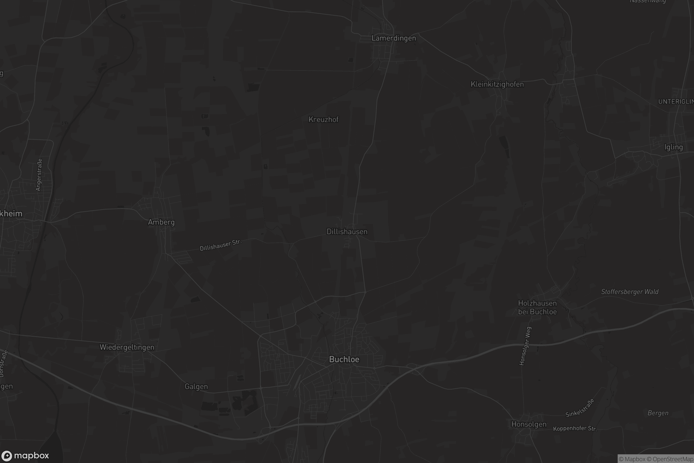 Karte von Dillishausen