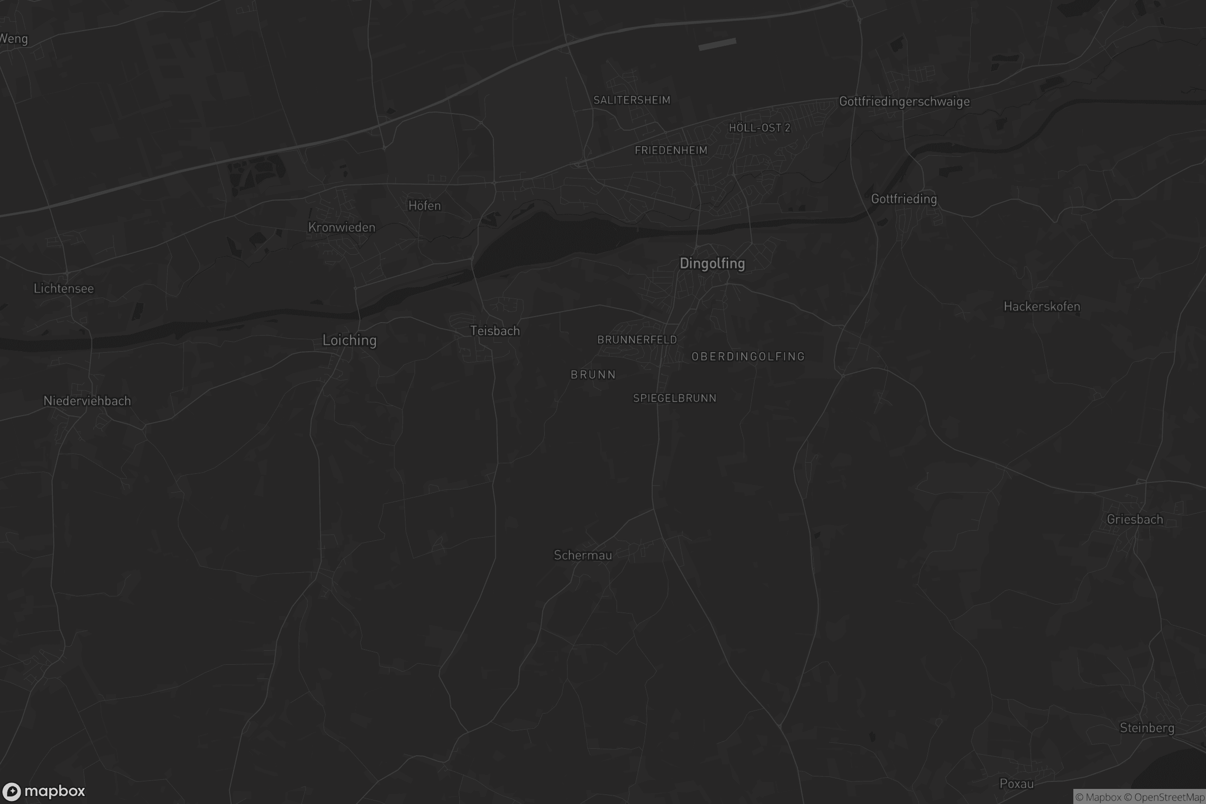 Karte von Dingolfing