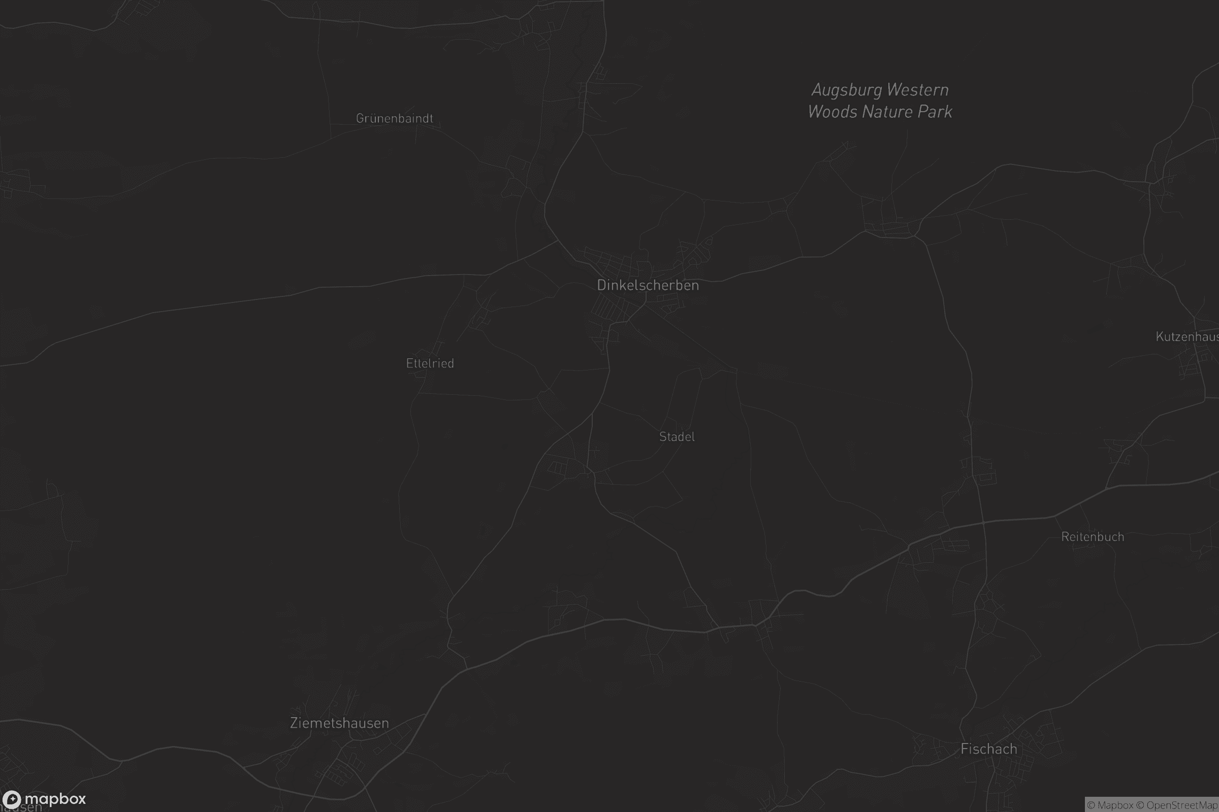 Karte von Dinkelscherben