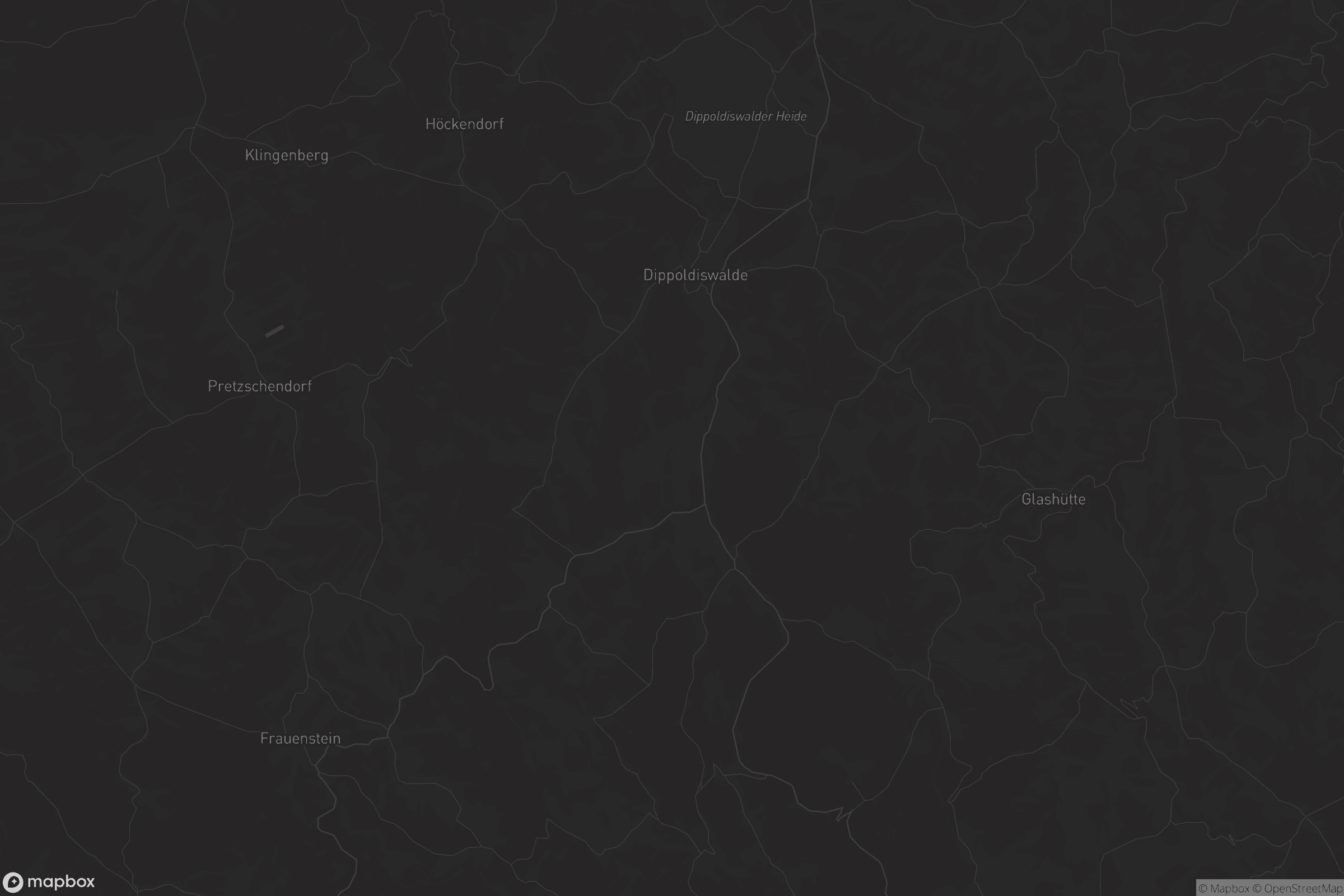 Karte von Dippoldiswalde