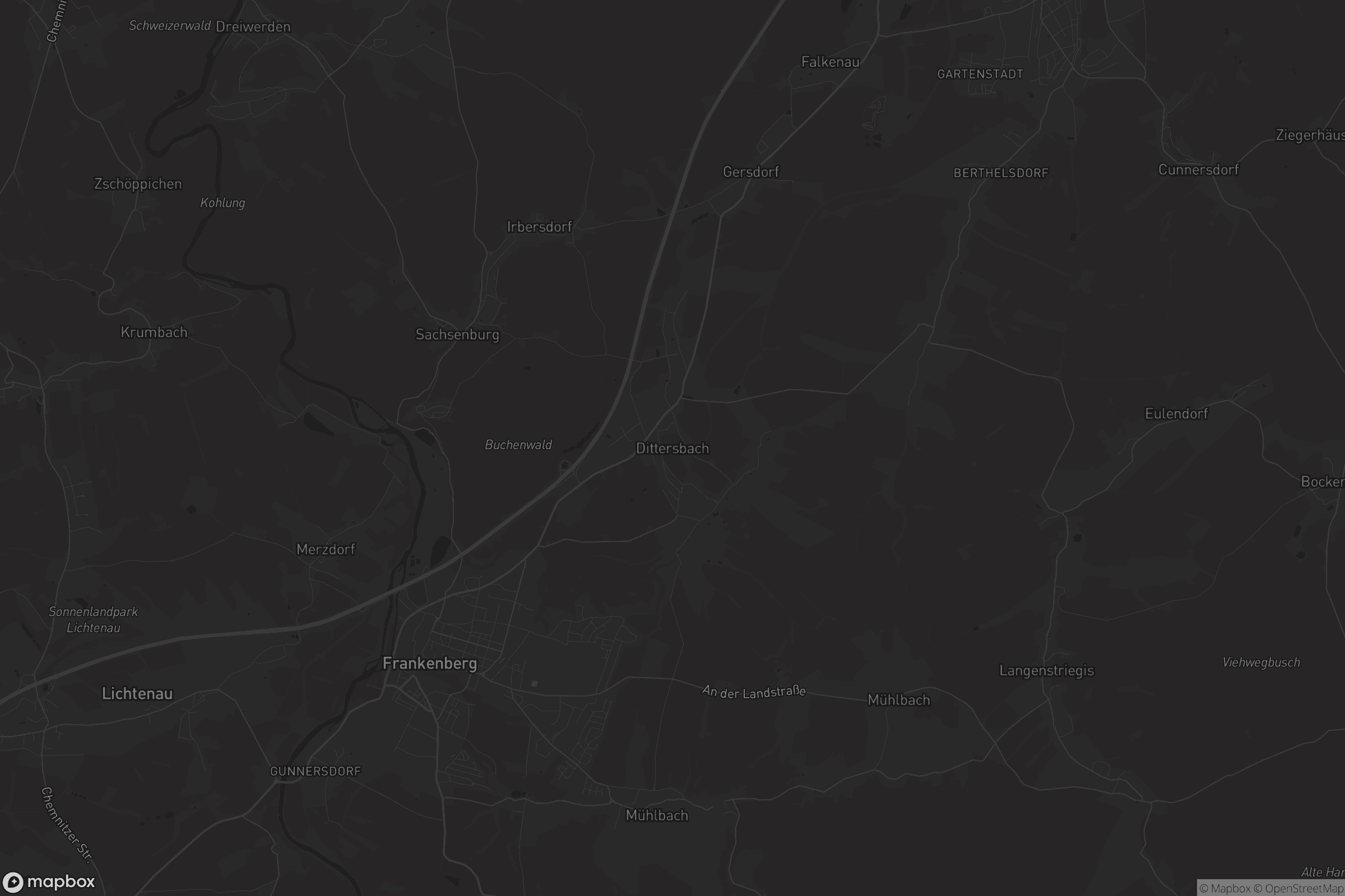 Karte von Dittersbach