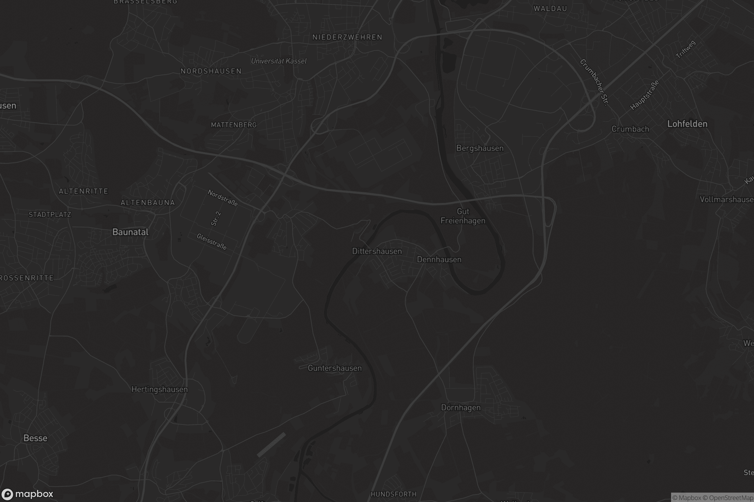 Karte von Dittershausen