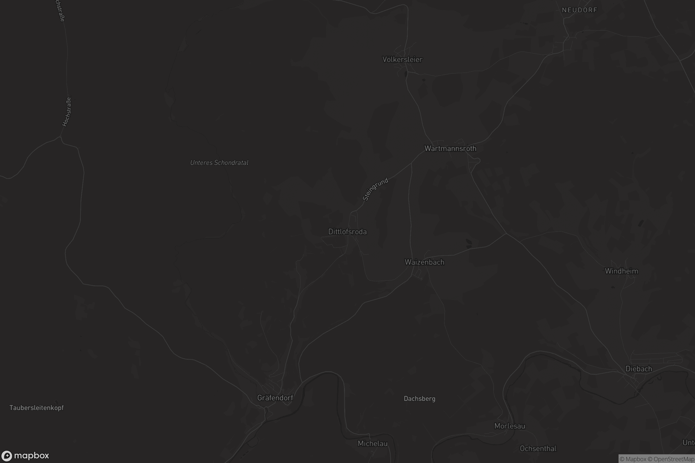 Karte von Dittlofsroda