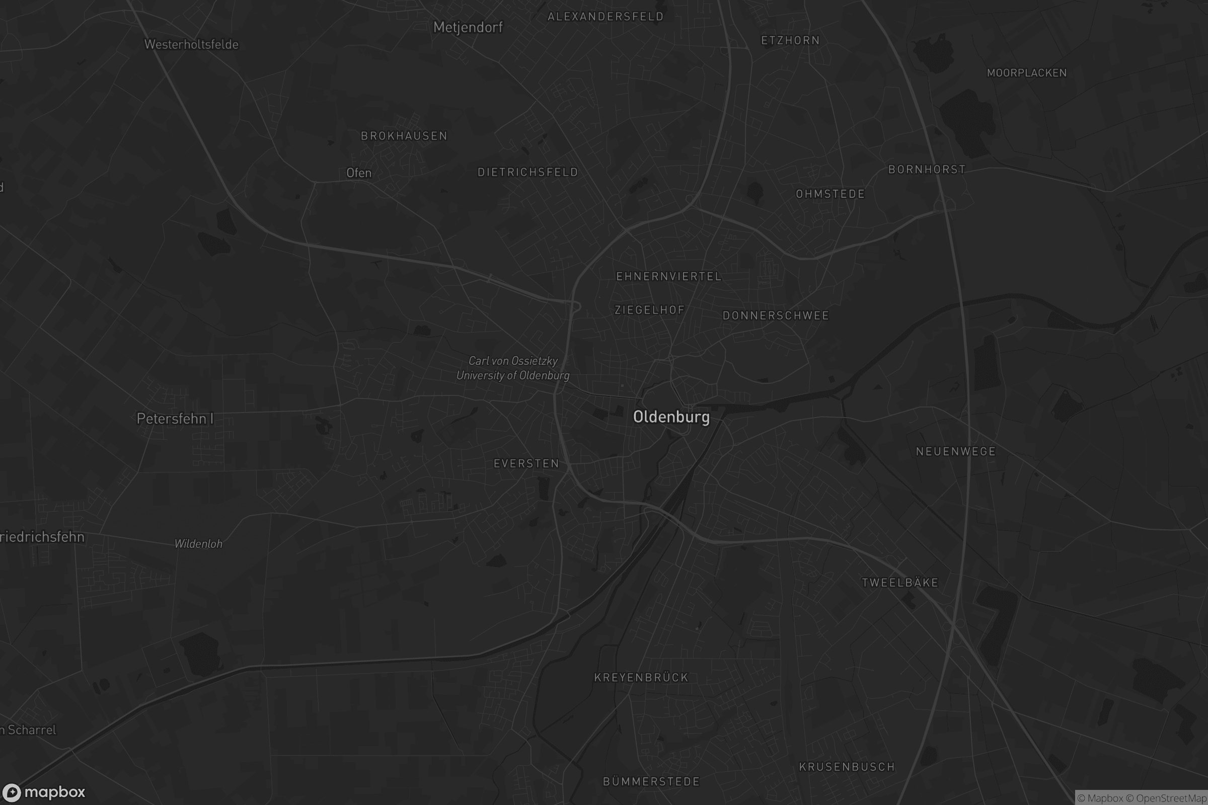 Karte von Dobbenviertel