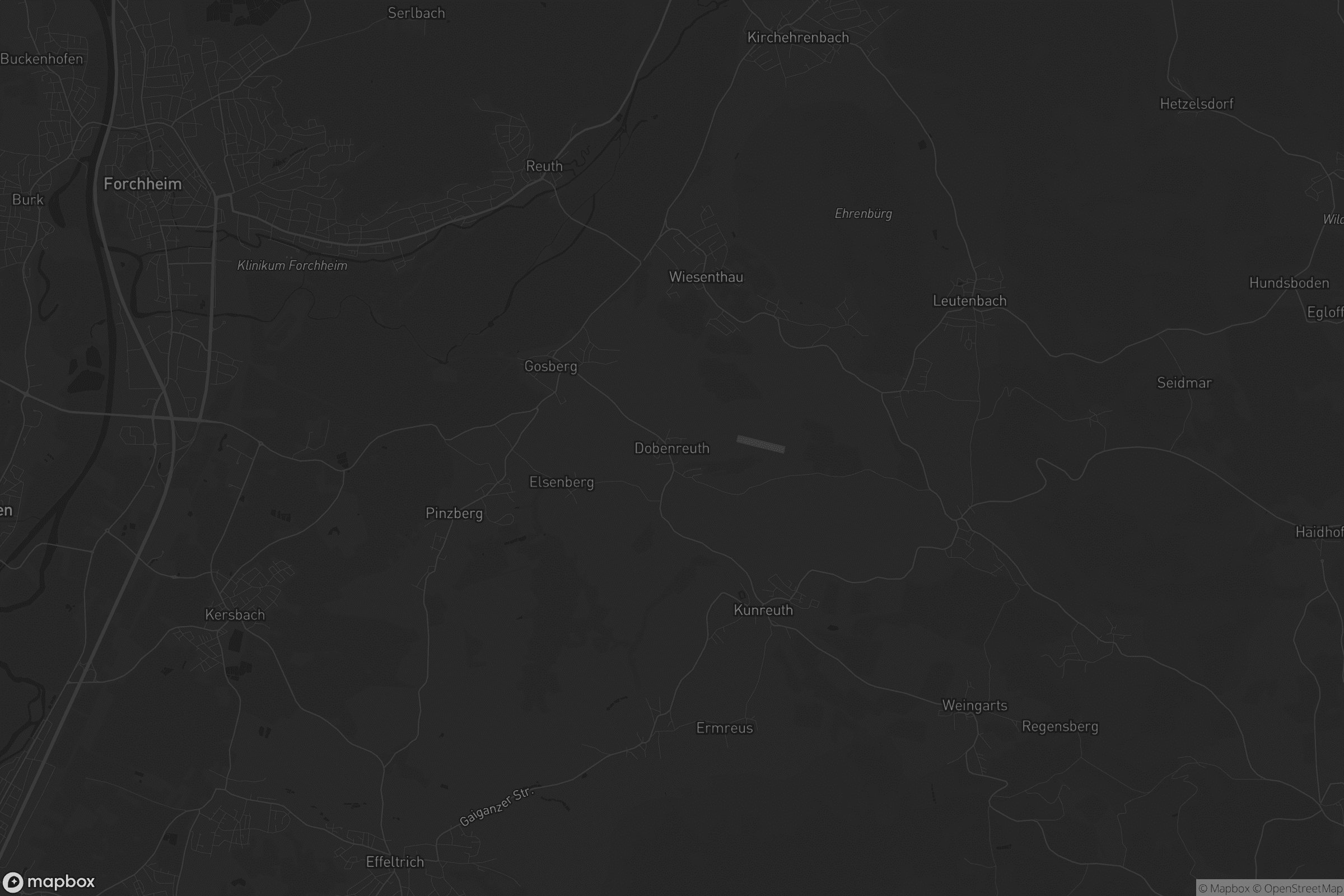 Karte von Dobenreuth