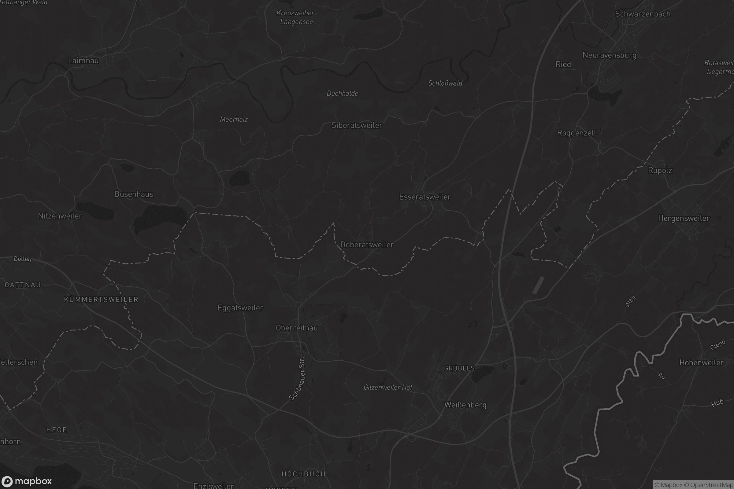 Karte von Doberatsweiler