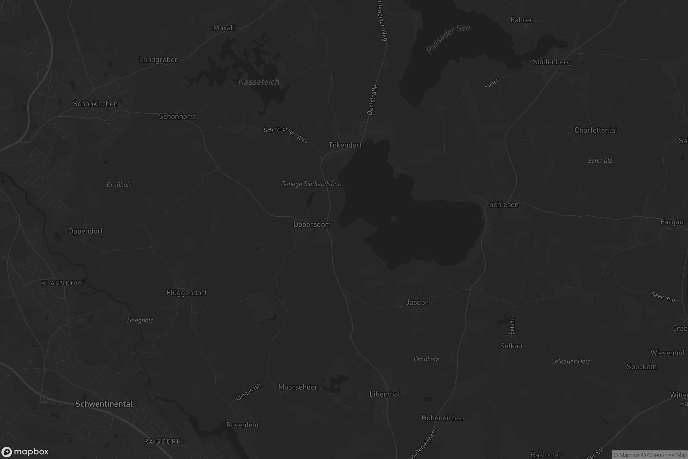 Karte von Dobersdorf