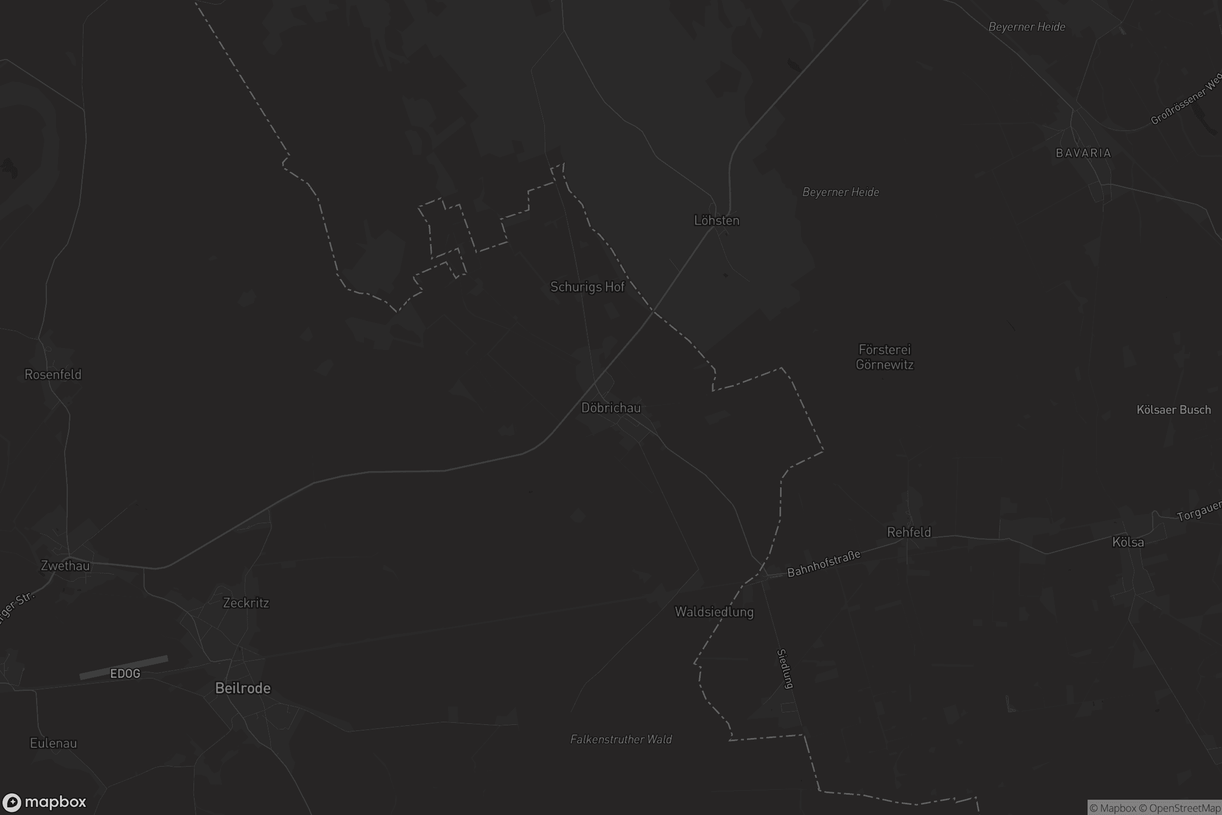 Karte von Döbrichau