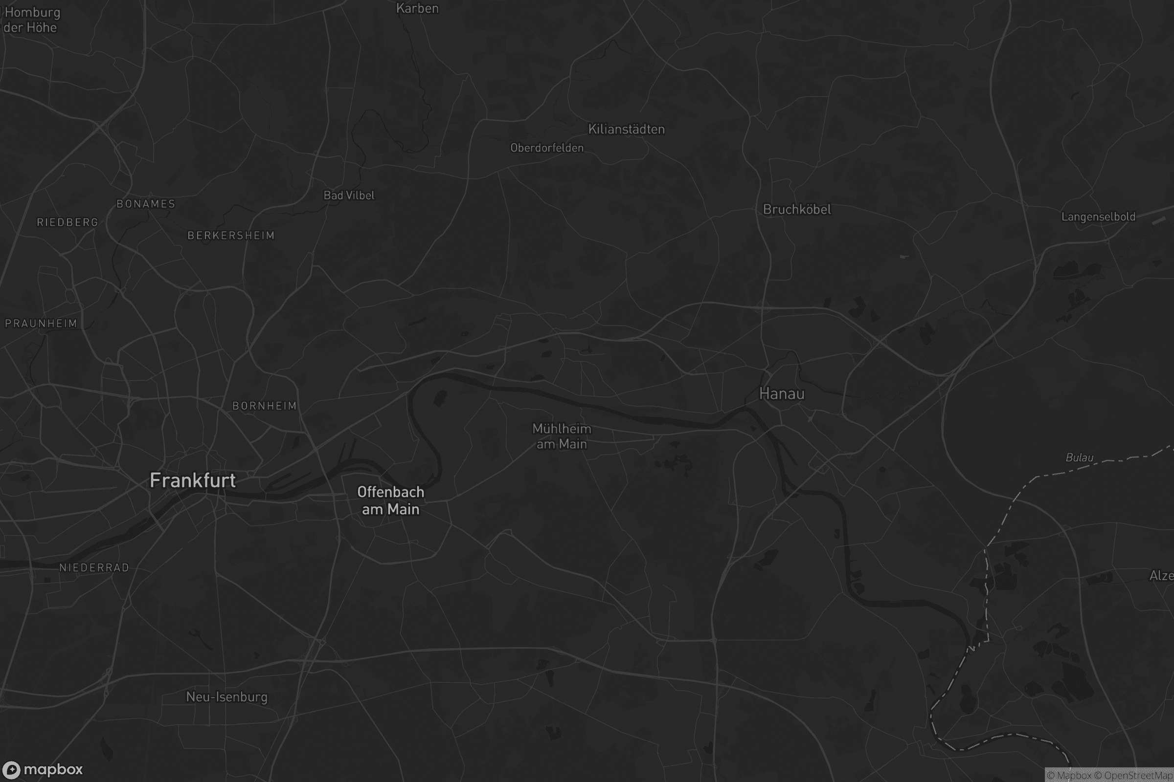 Karte von Dörnigheim