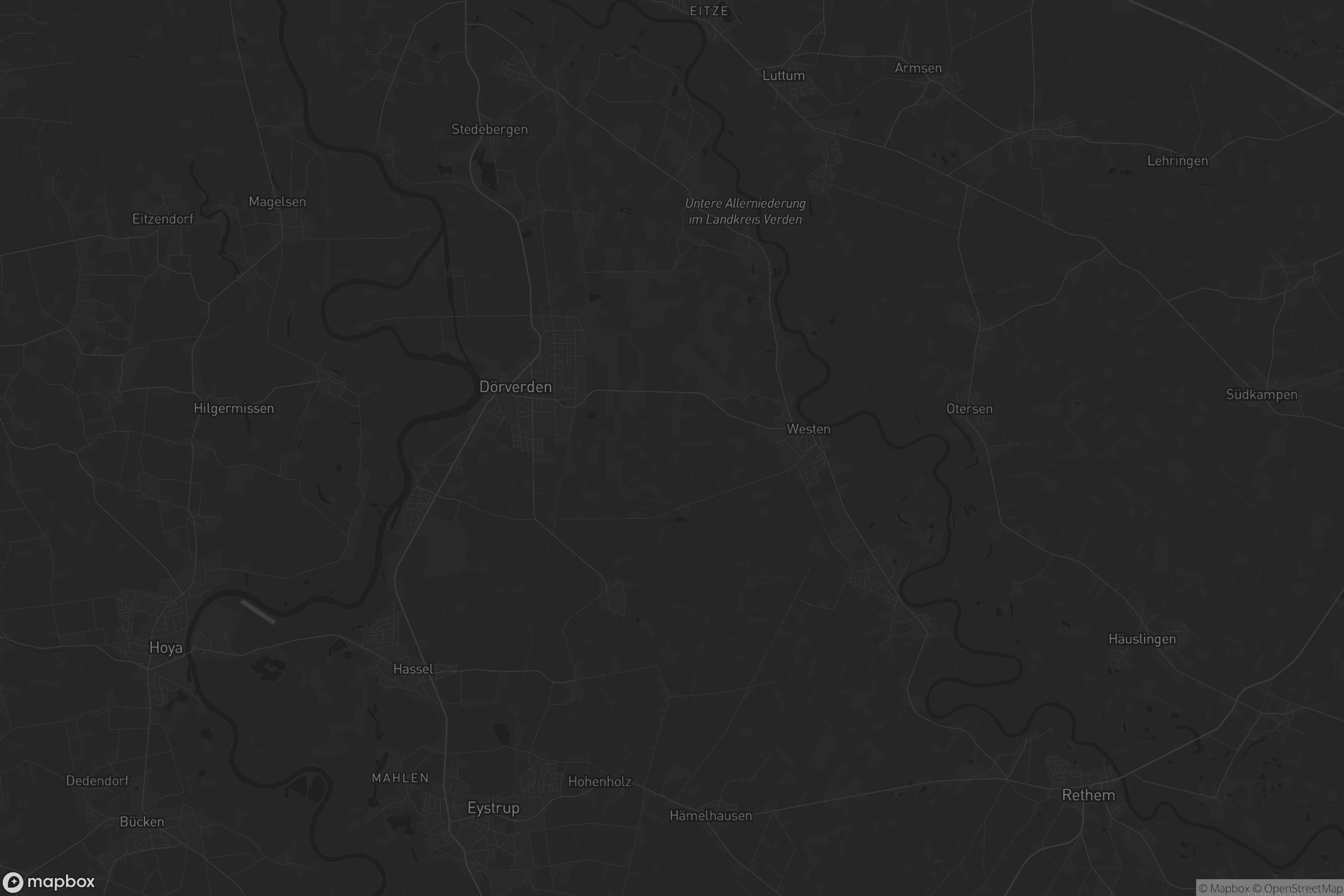 Karte von Dörverden