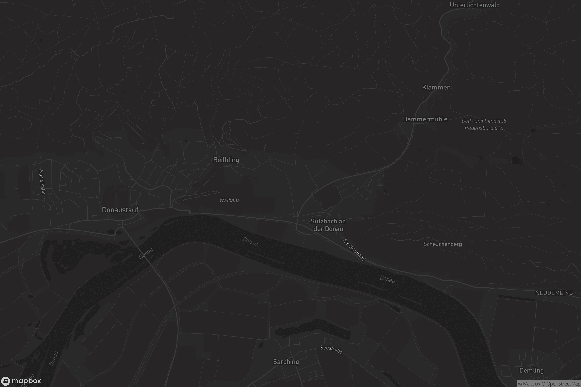 Karte von Donaustauf