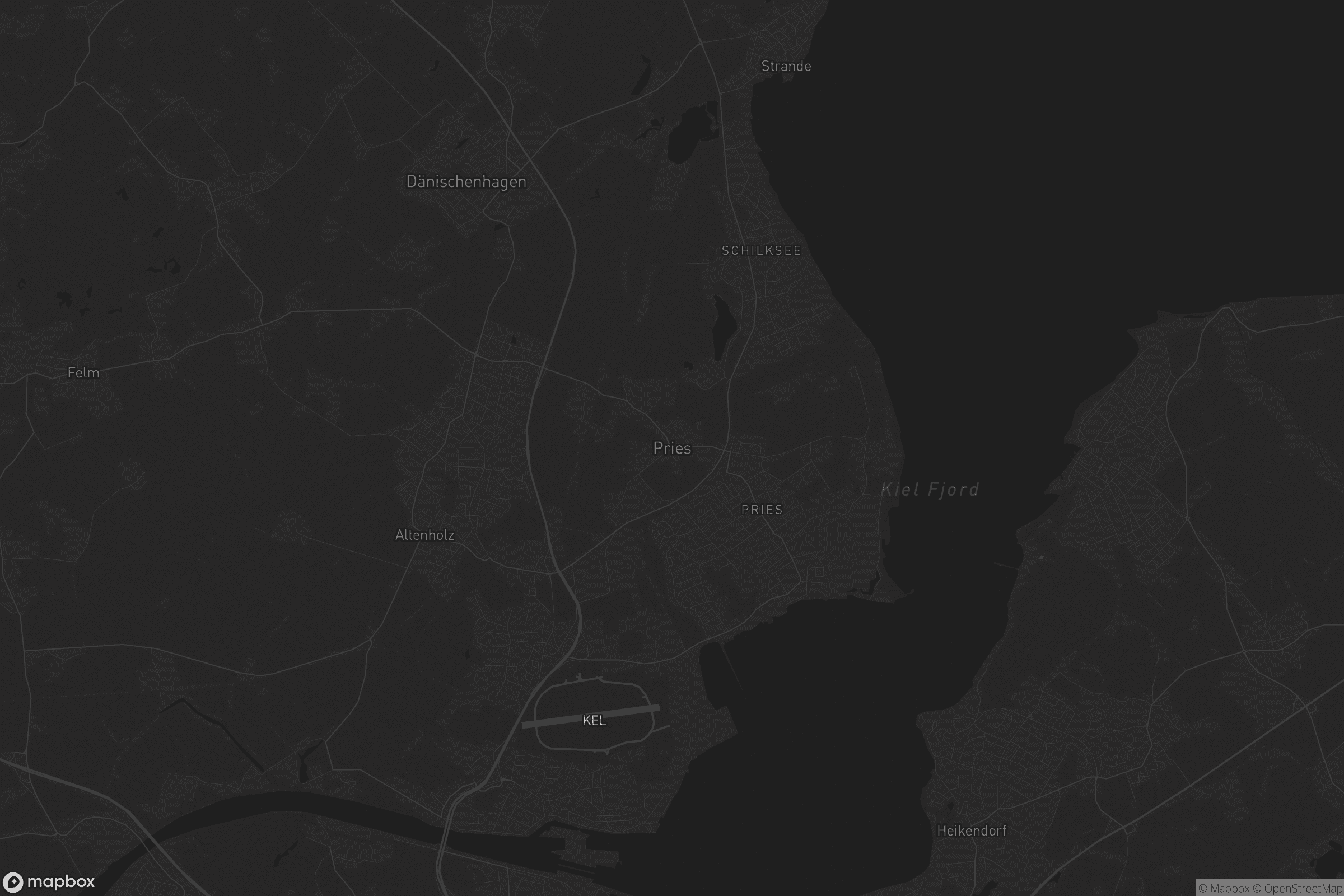 Karte von Dorf Pries